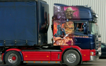 Картинка автомобили scania