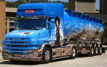 Картинка автомобили scania