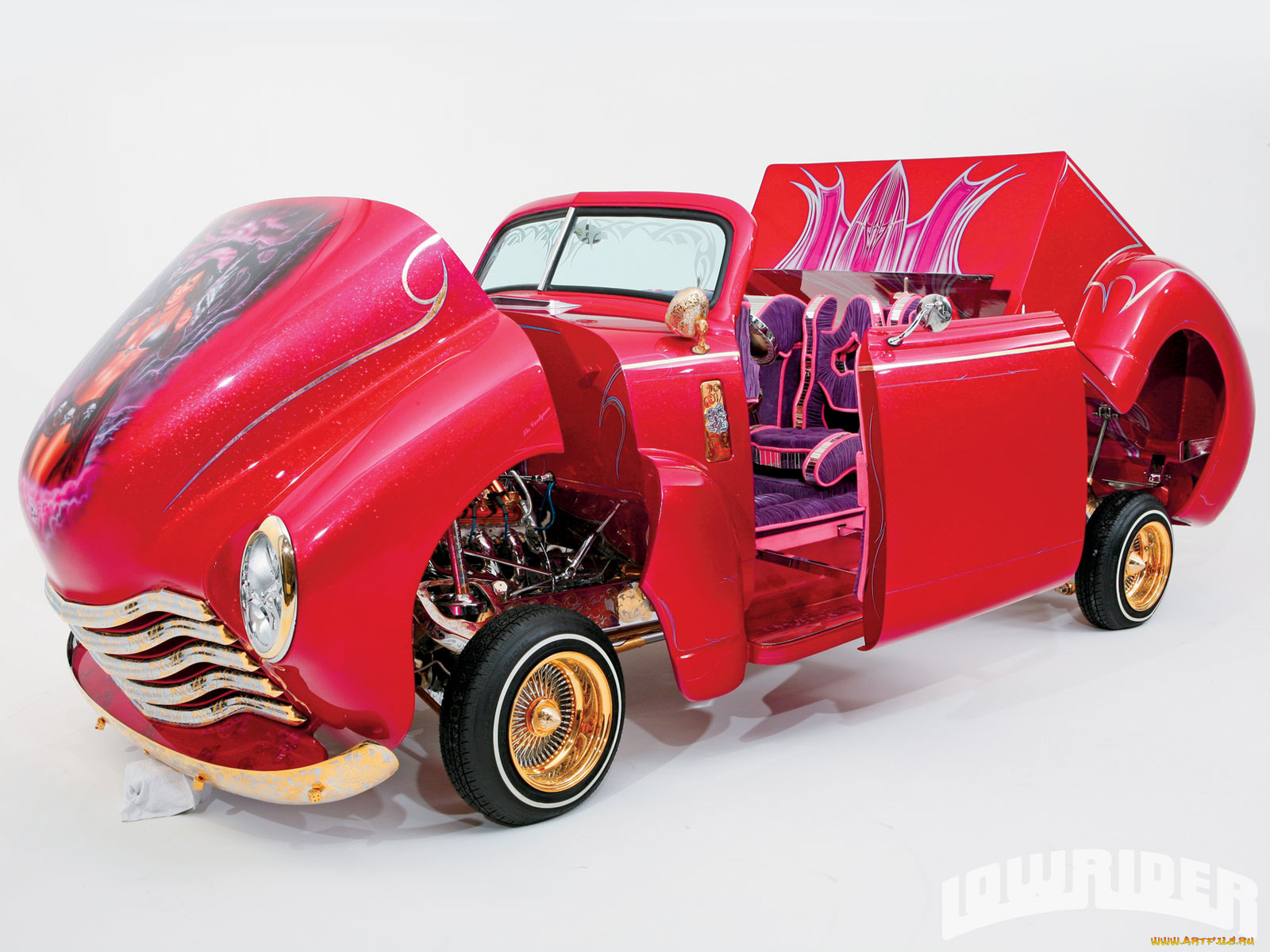 1950, chevy, bomb, truck, автомобили, custom, pick, up, model