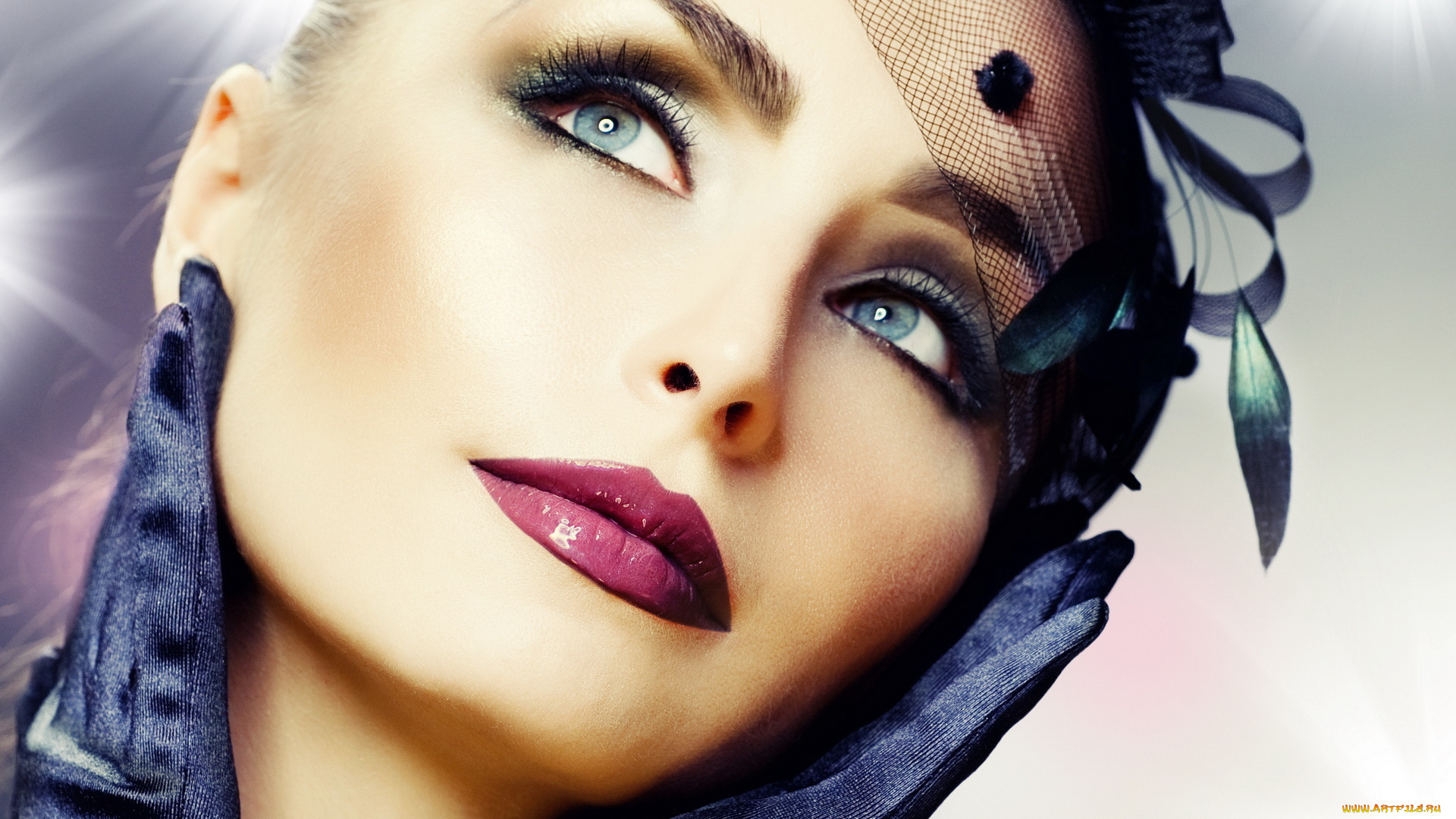 -Unsort, Лица, Портреты, девушки, unsort, лица, портреты, макияж, вуаль