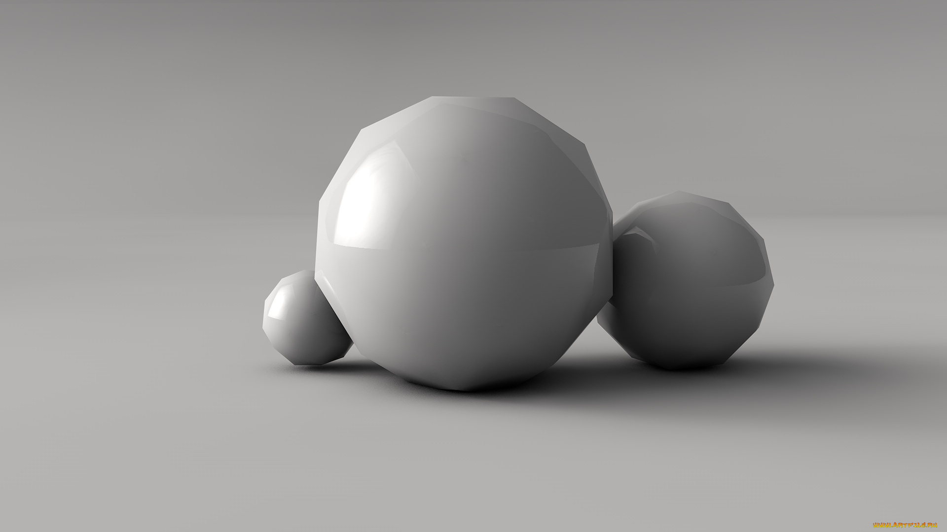 3д, графика, другое, шары