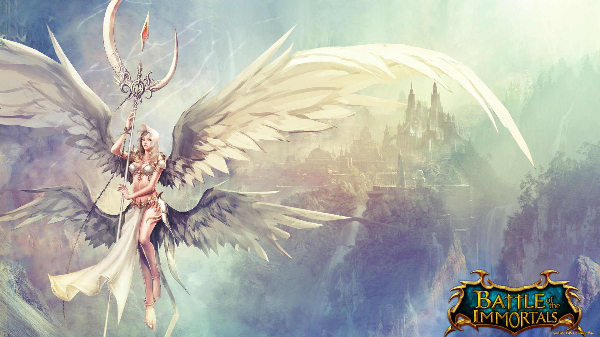 battle, of, the, immortals, видео, игры, ангел