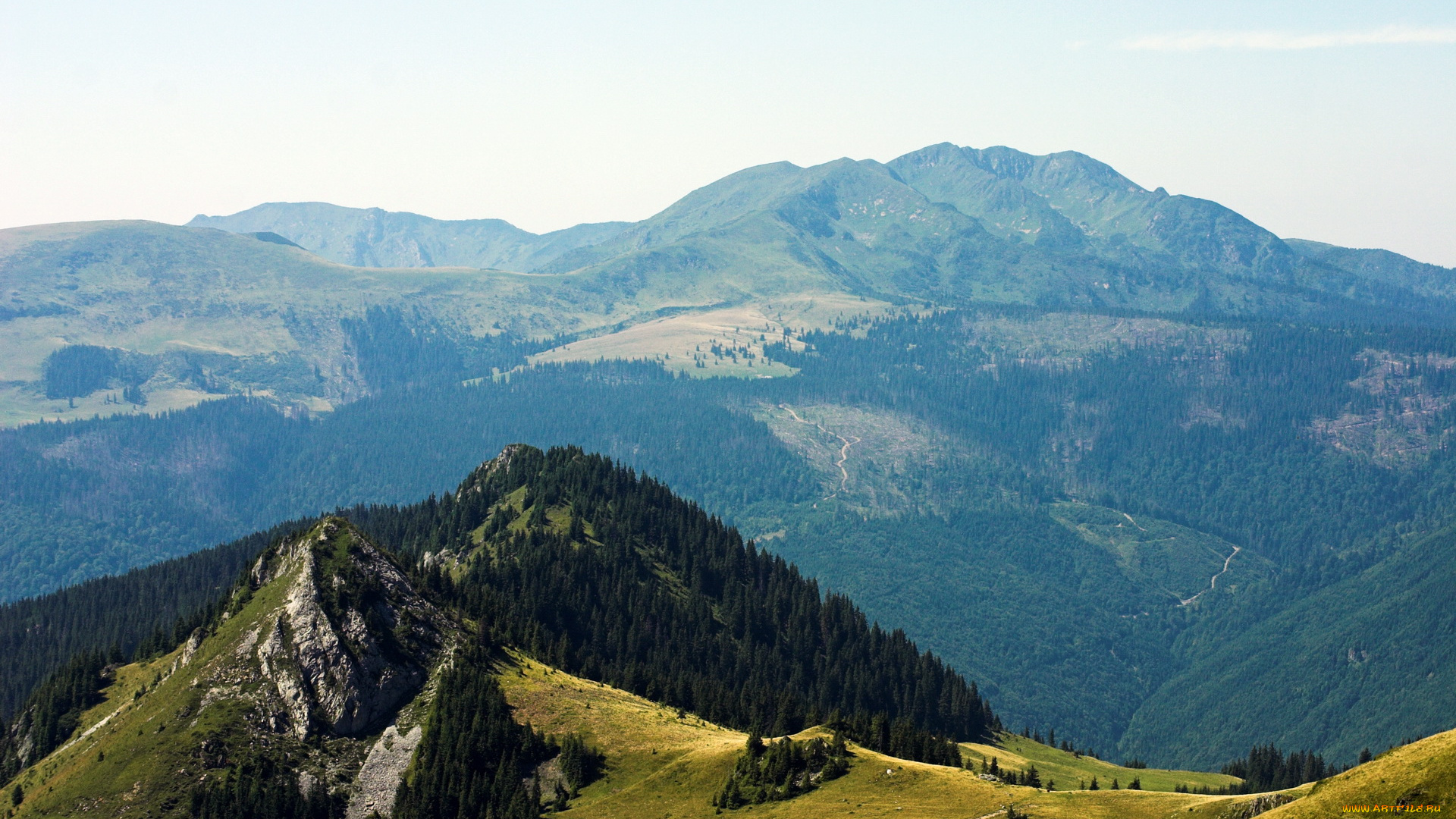 природа, горы, карпаты, украина, мармароський, масив, г, , поп-иван, мармаросский