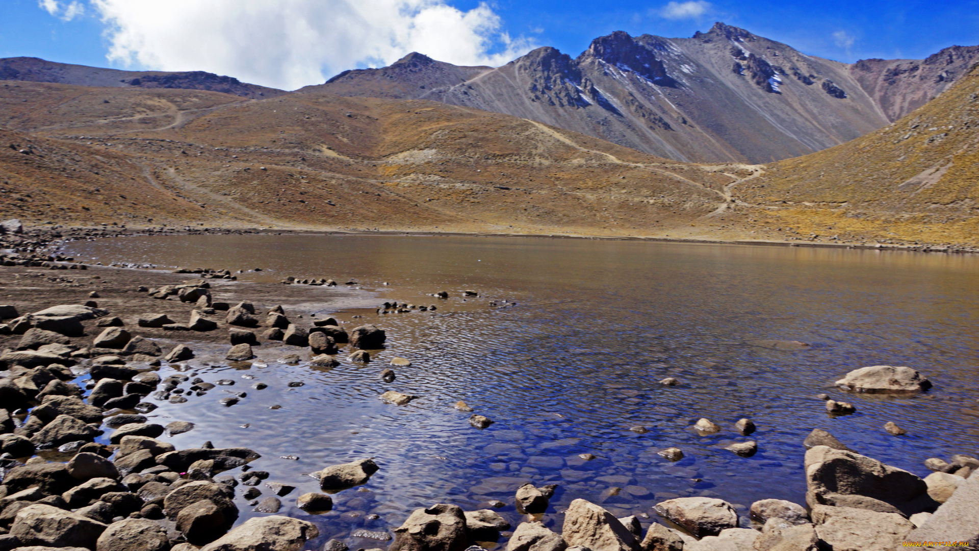 природа, реки, озера, невадо, де, толука, мексика