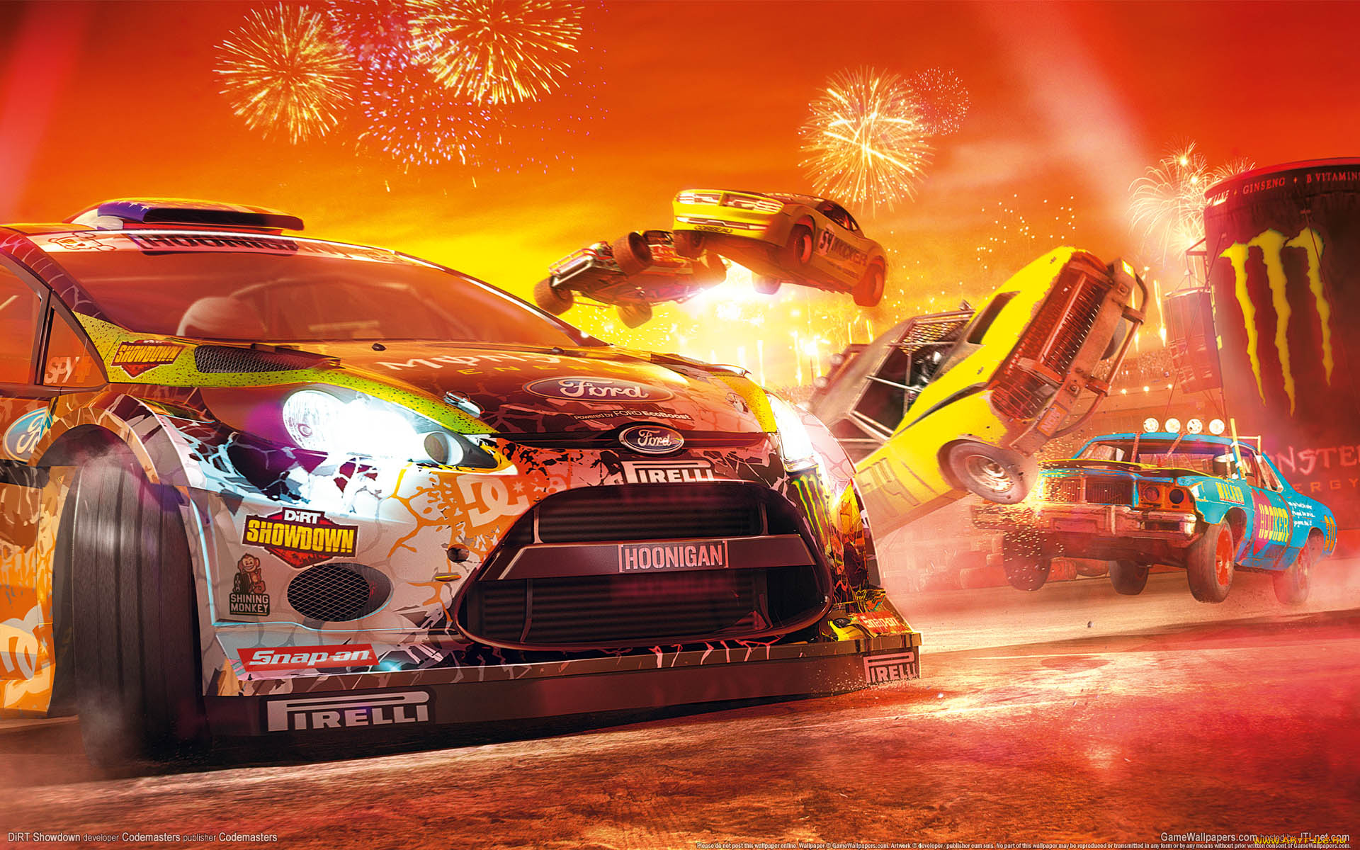 dirt, showdown, видео, игры, автогонки