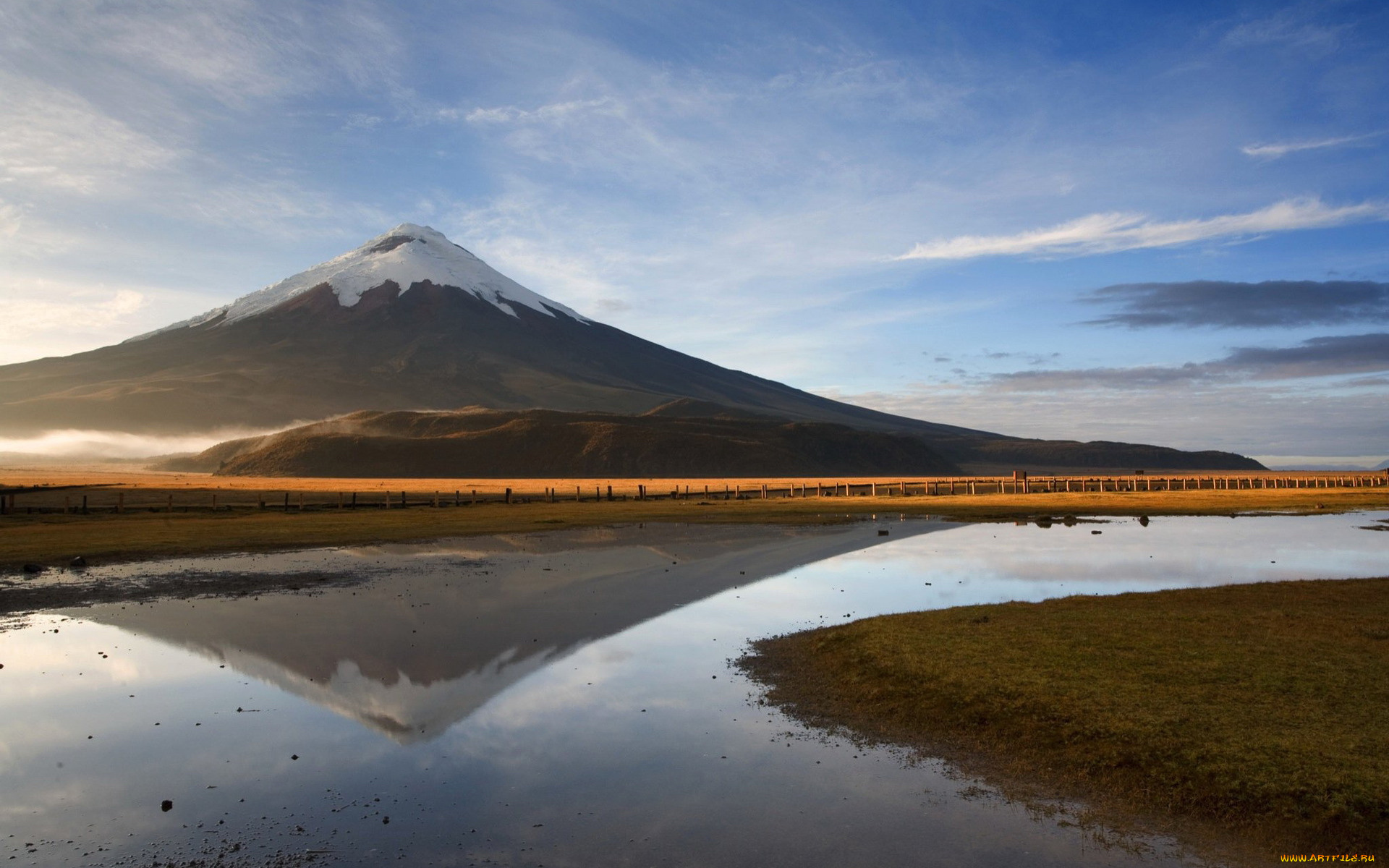 природа, реки, озера, облака, озеро