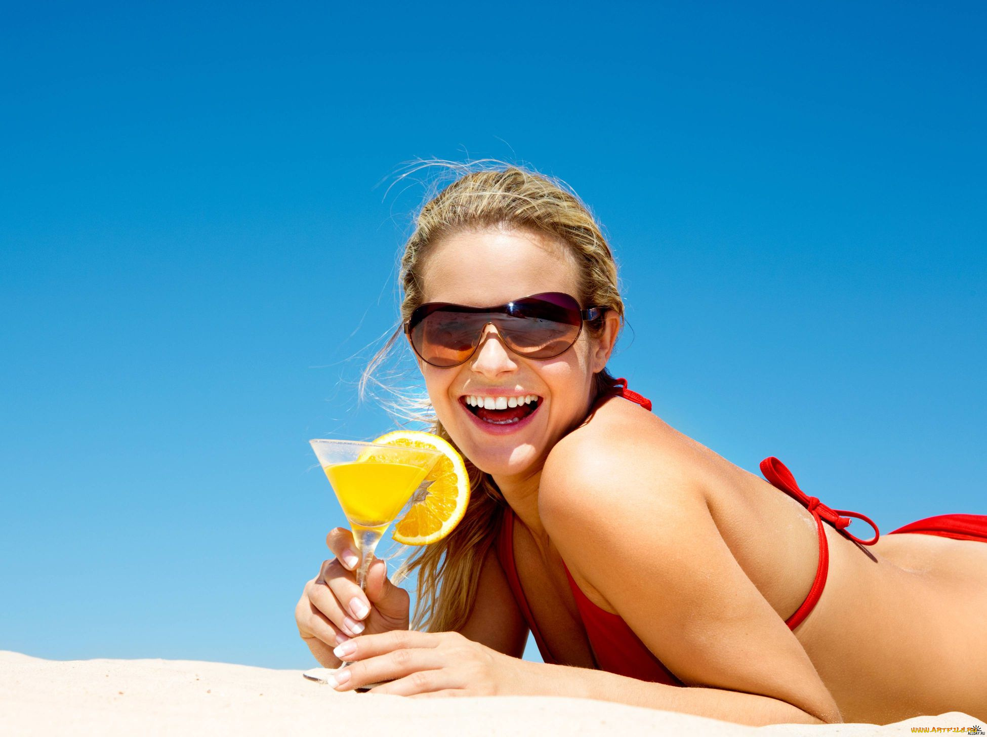 -Unsort, Блондинки, девушки, unsort, блондинки, очки, коктейль