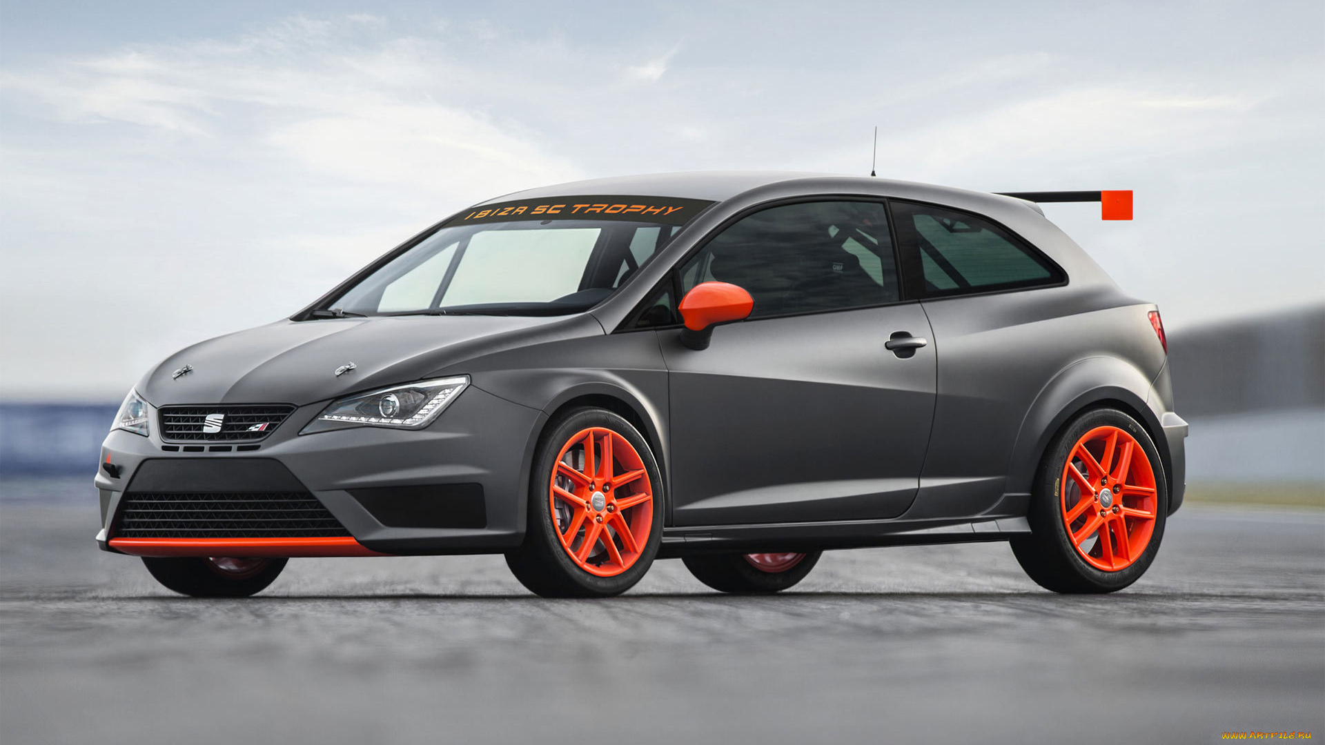 автомобили, seat, sports, car, trophy, ibiza, sc