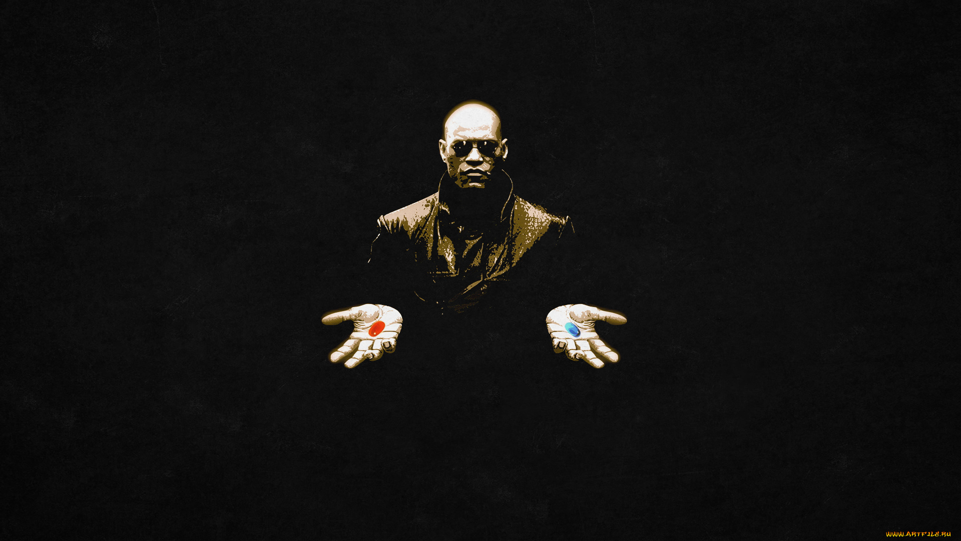 матрица, рисованные, люди, таблетки, морфиус, the, matrix