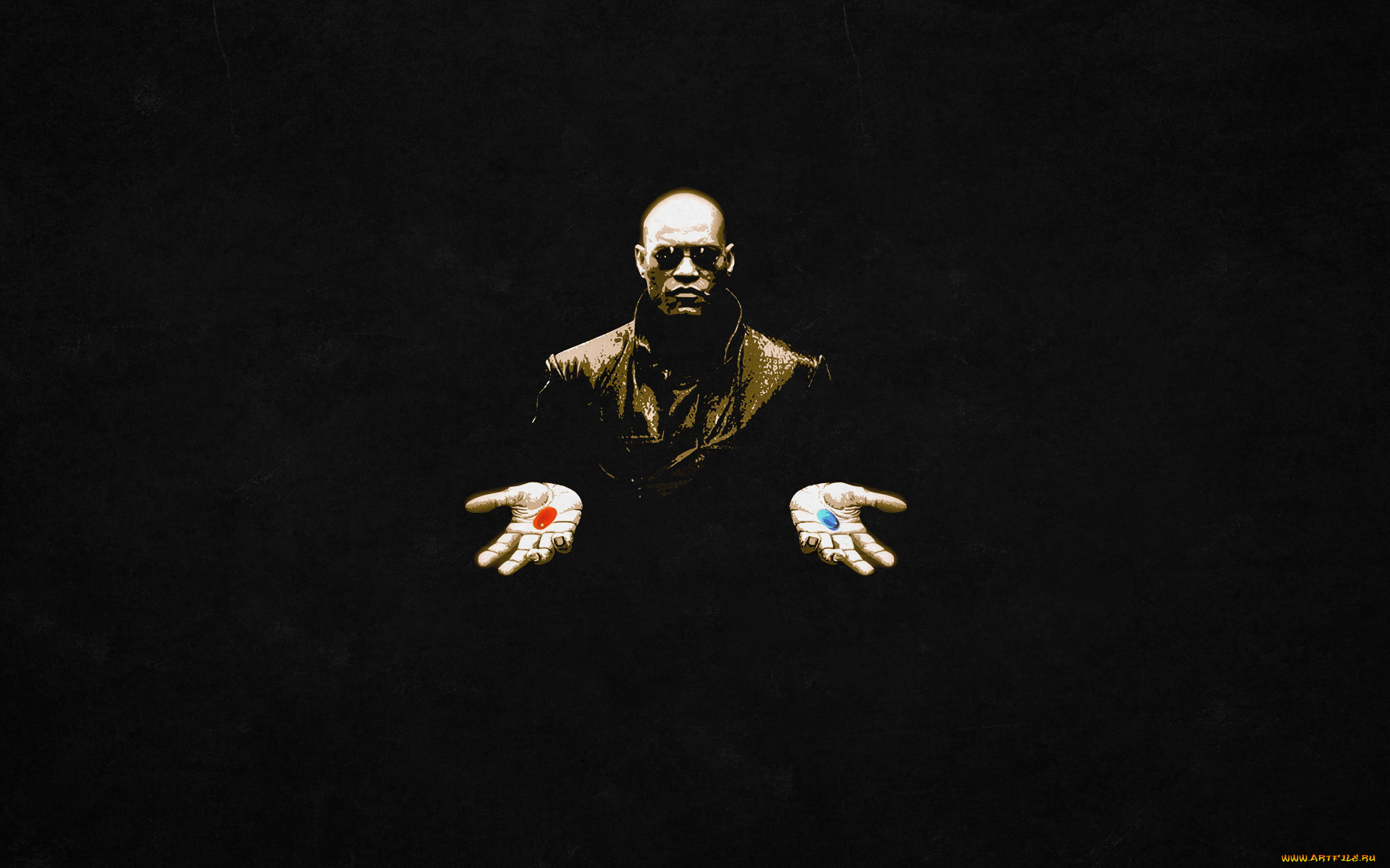 матрица, рисованные, люди, таблетки, морфиус, the, matrix