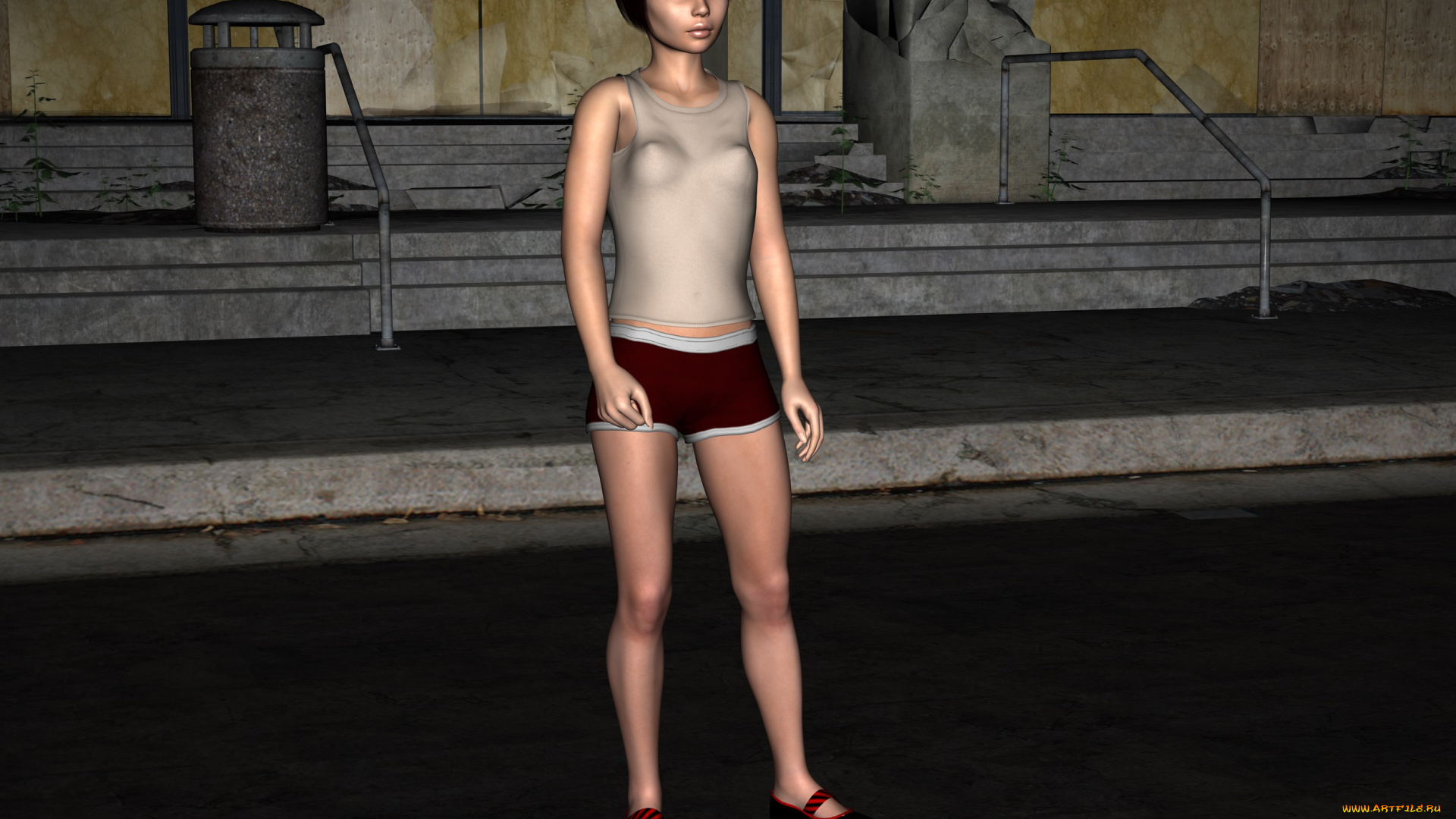 3д, графика, people, , люди, взгляд, девушка