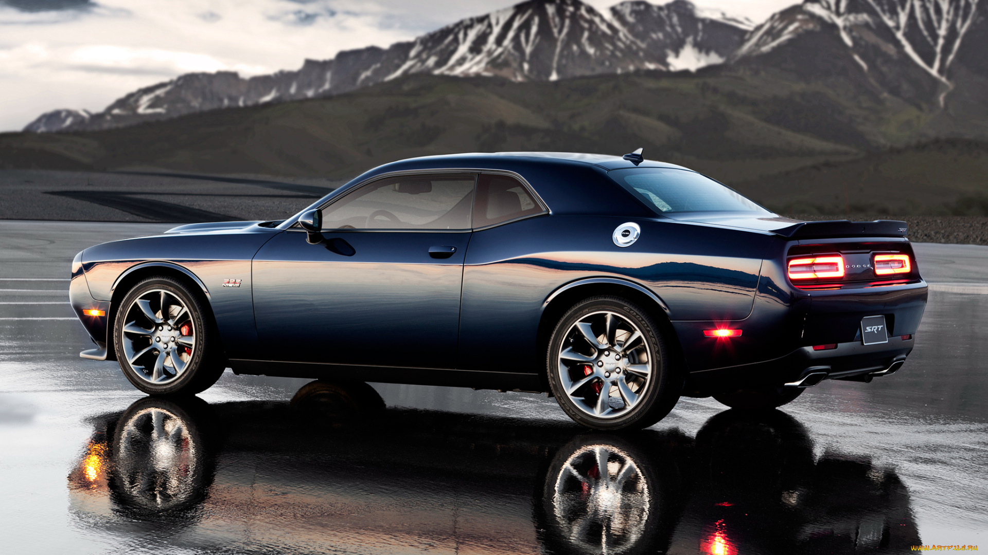 автомобили, dodge, lc, challenger, srt, 2015г, темный