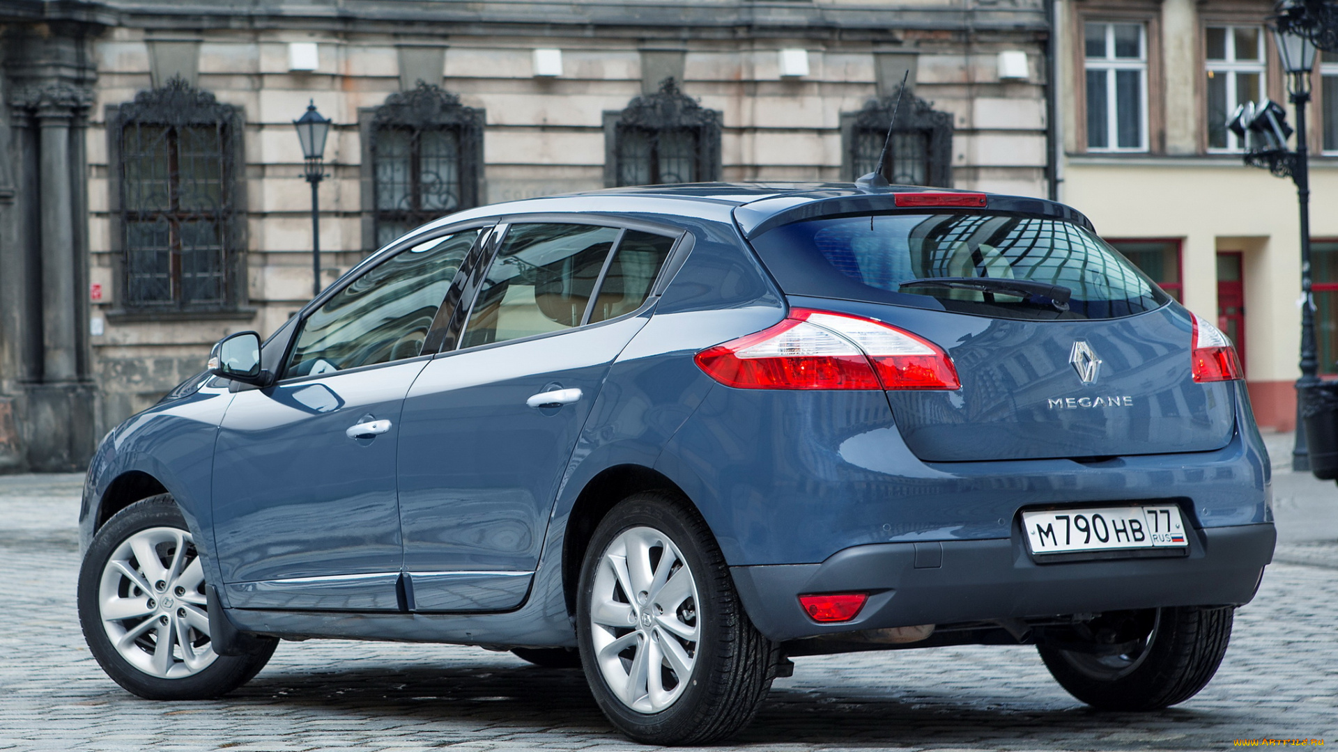 автомобили, renault, mеgane, 2012г, синий