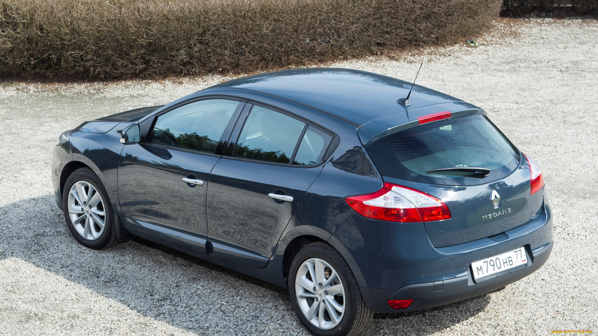 автомобили, renault, mеgane, 2012г, синий