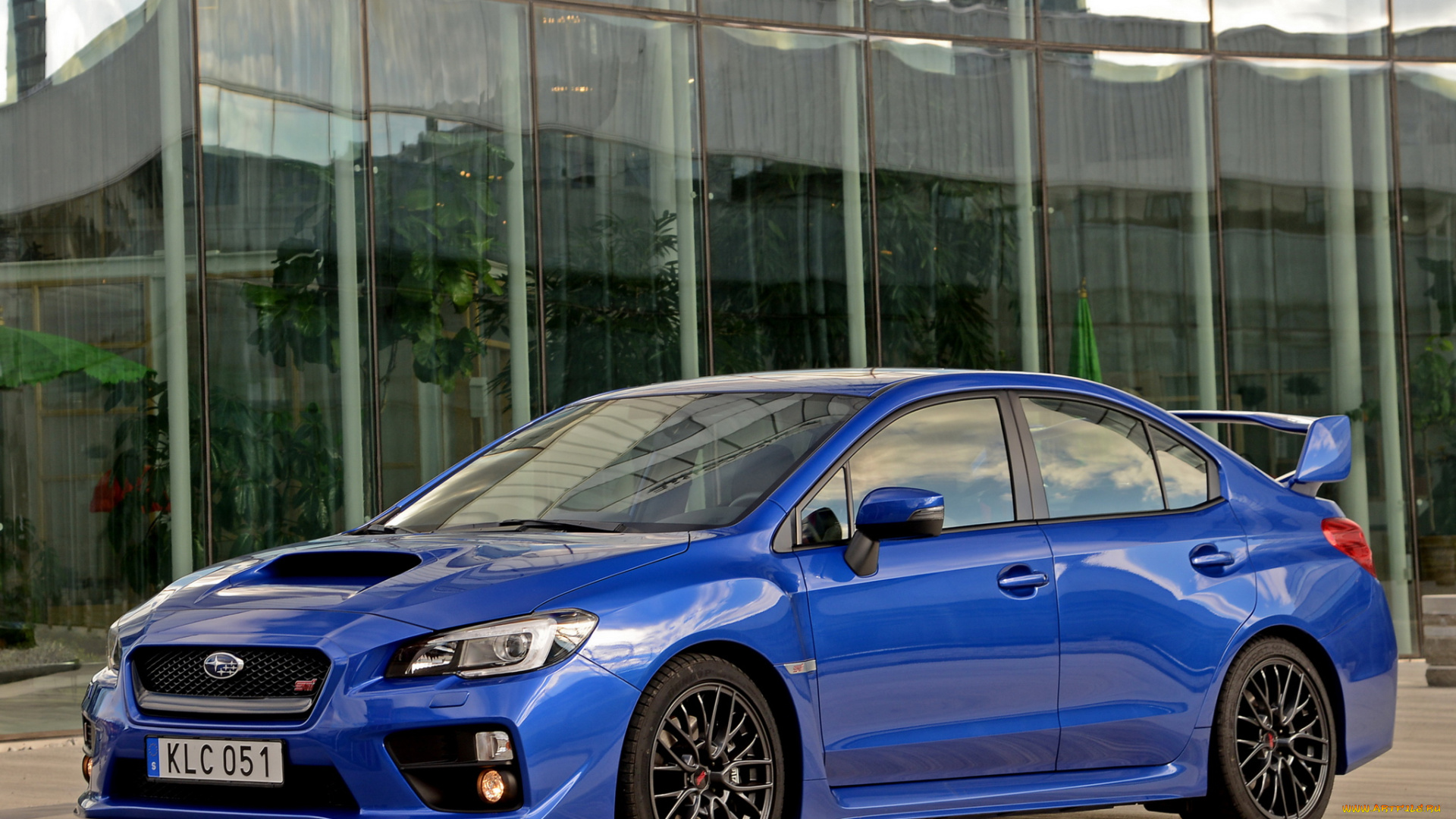 автомобили, subaru, wrx, sti, 2014, синий
