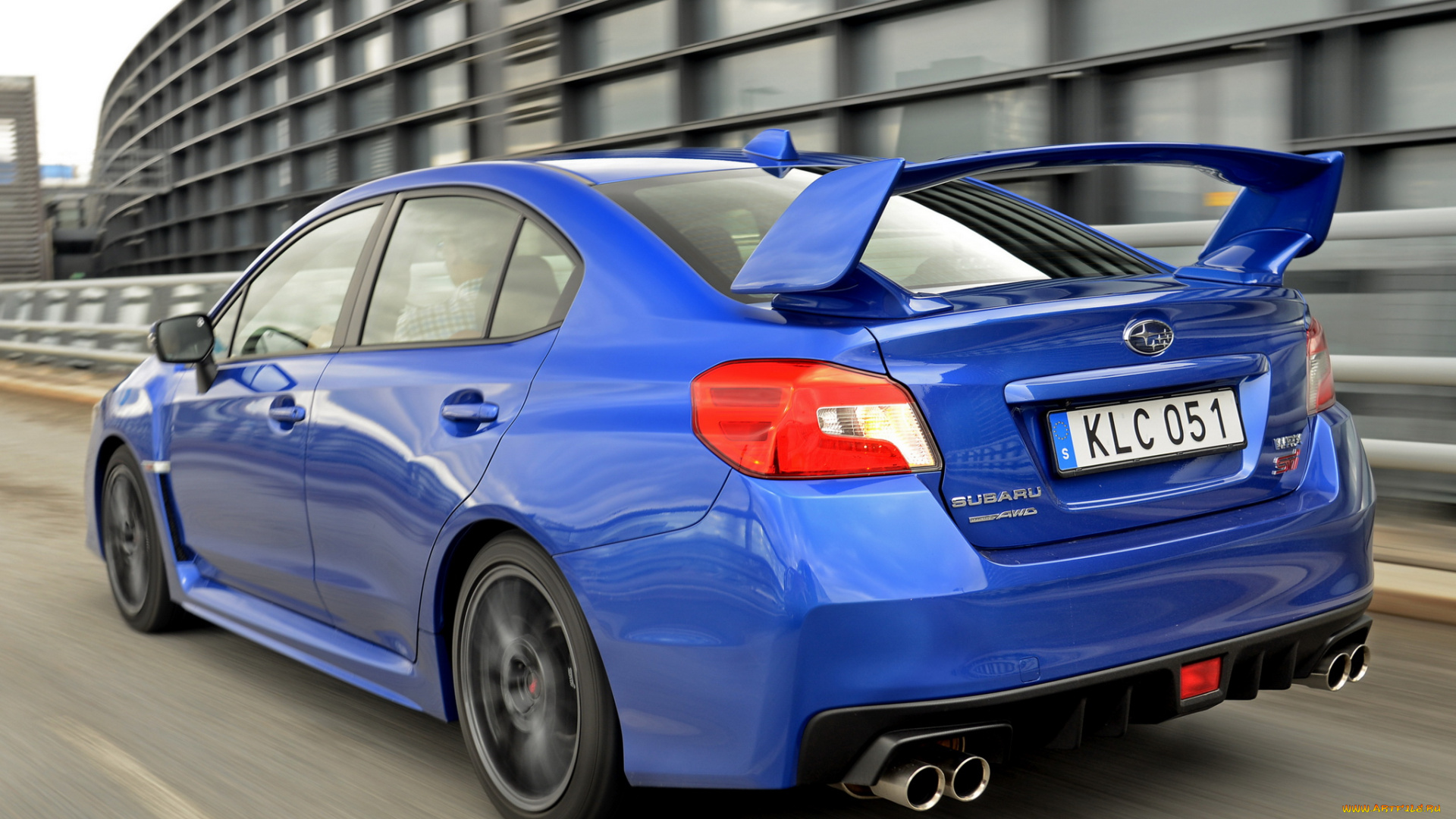 автомобили, subaru, wrx, sti, 2014, синий