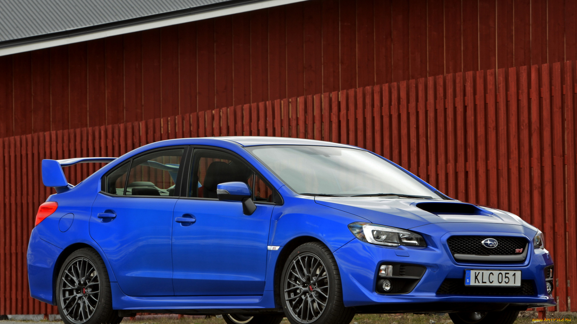 автомобили, subaru, wrx, sti, 2014, синий