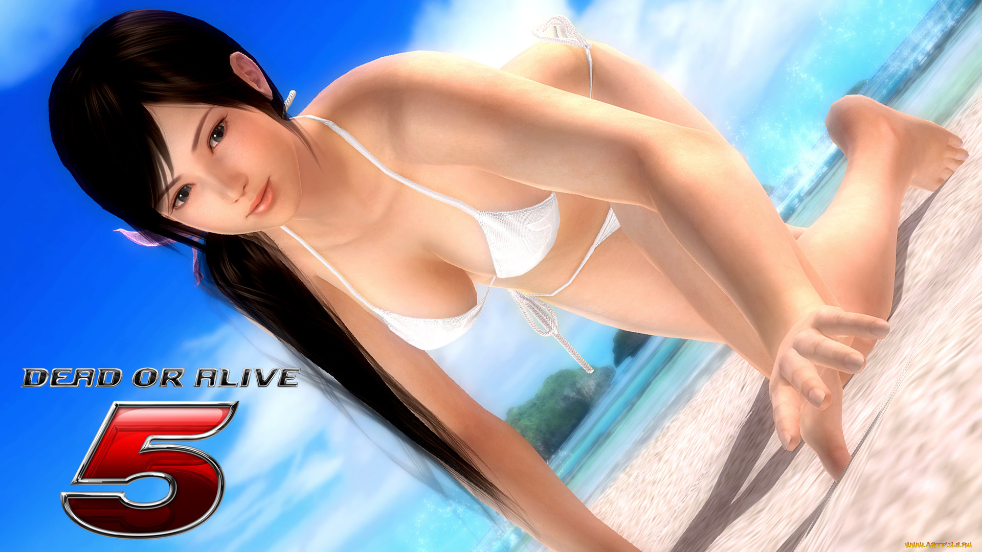 видео, игры, dead, or, alive, 5, купальник, взгляд, девушка