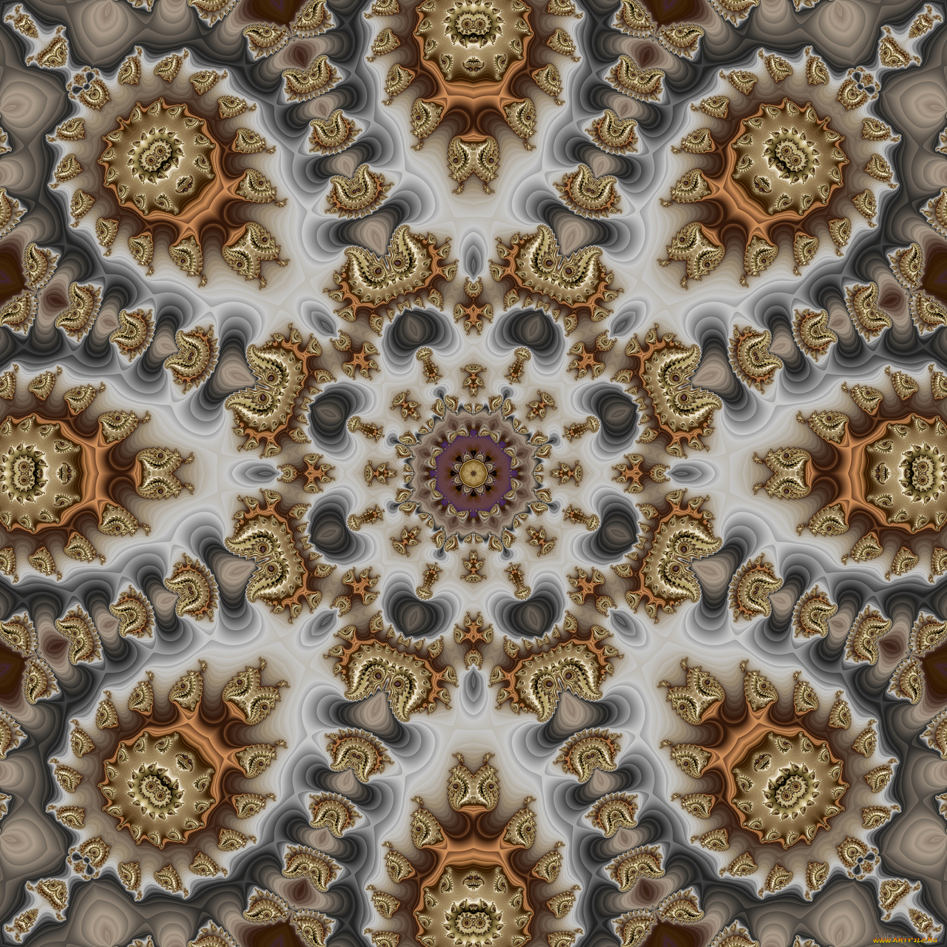 3д, графика, fractal, , фракталы, узор, фон, цвета