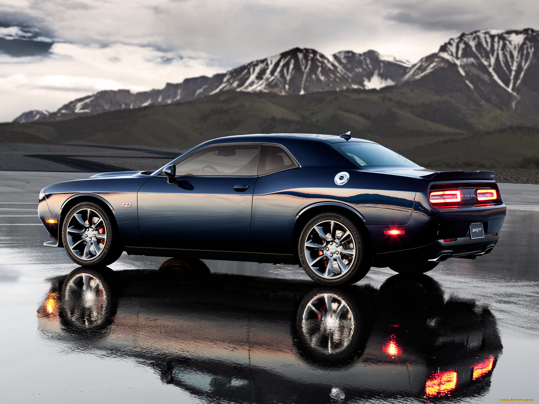 автомобили, dodge, lc, challenger, srt, 2015г, темный
