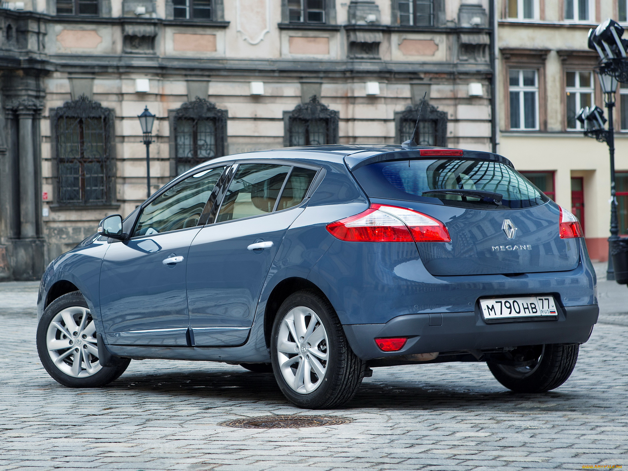 автомобили, renault, mеgane, 2012г, синий