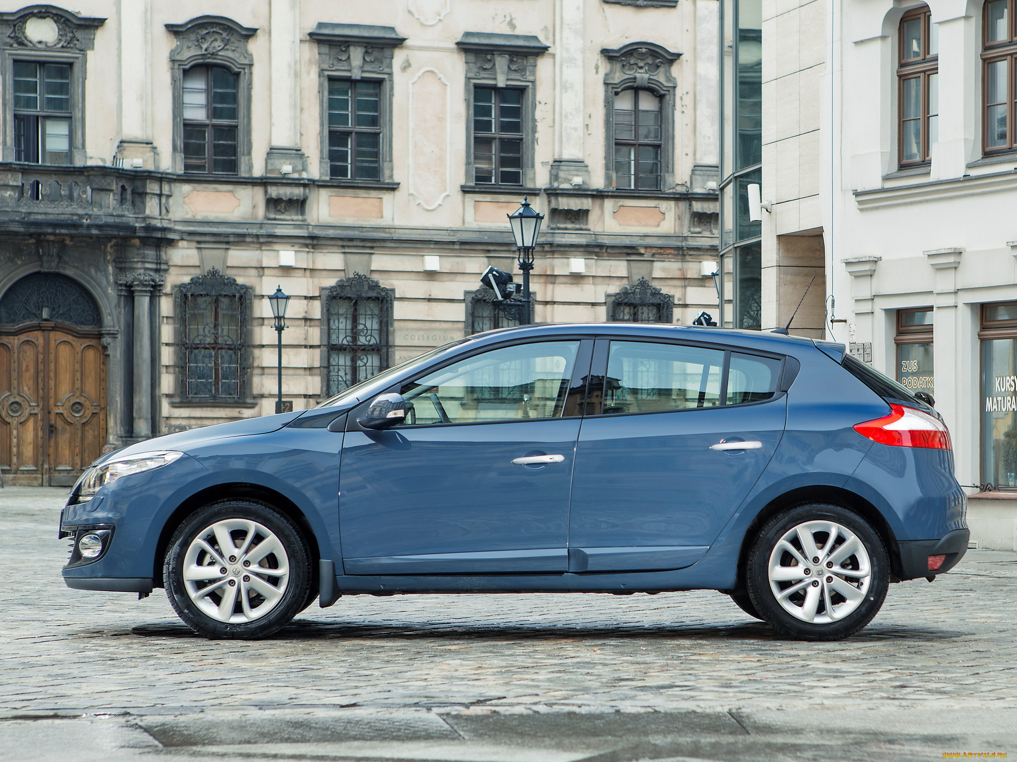 автомобили, renault, mеgane, 2012г, синий