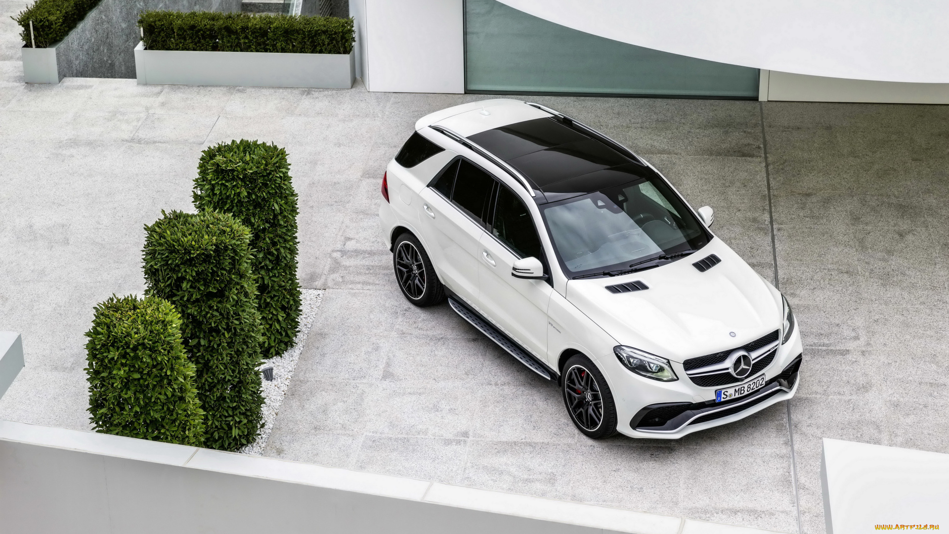 2015, mercedes-benz, gle, 63, amg, автомобили, mercedes-benz, белый, тюнинг
