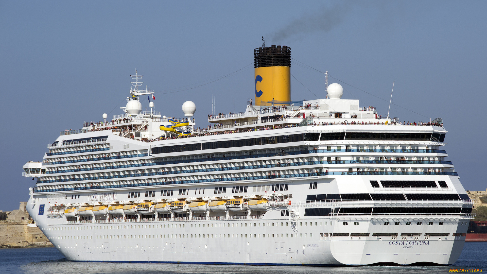 costa, fortuna, корабли, лайнеры, лайнер, круизный