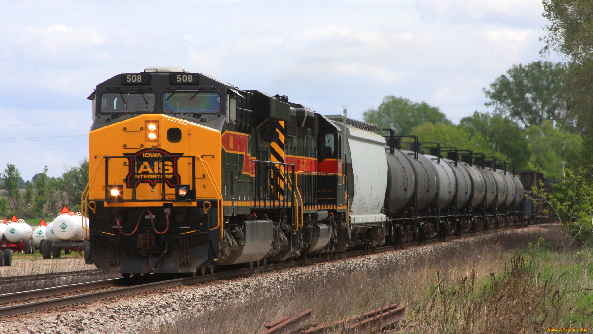 техника, поезда, железная, дорога, рельсы, локомотив, состав