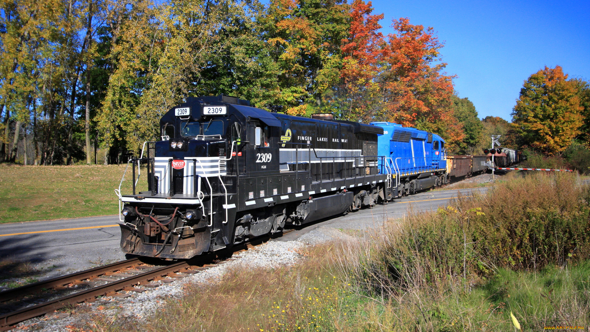 техника, поезда, железная, дорога, рельсы, локомотив, состав