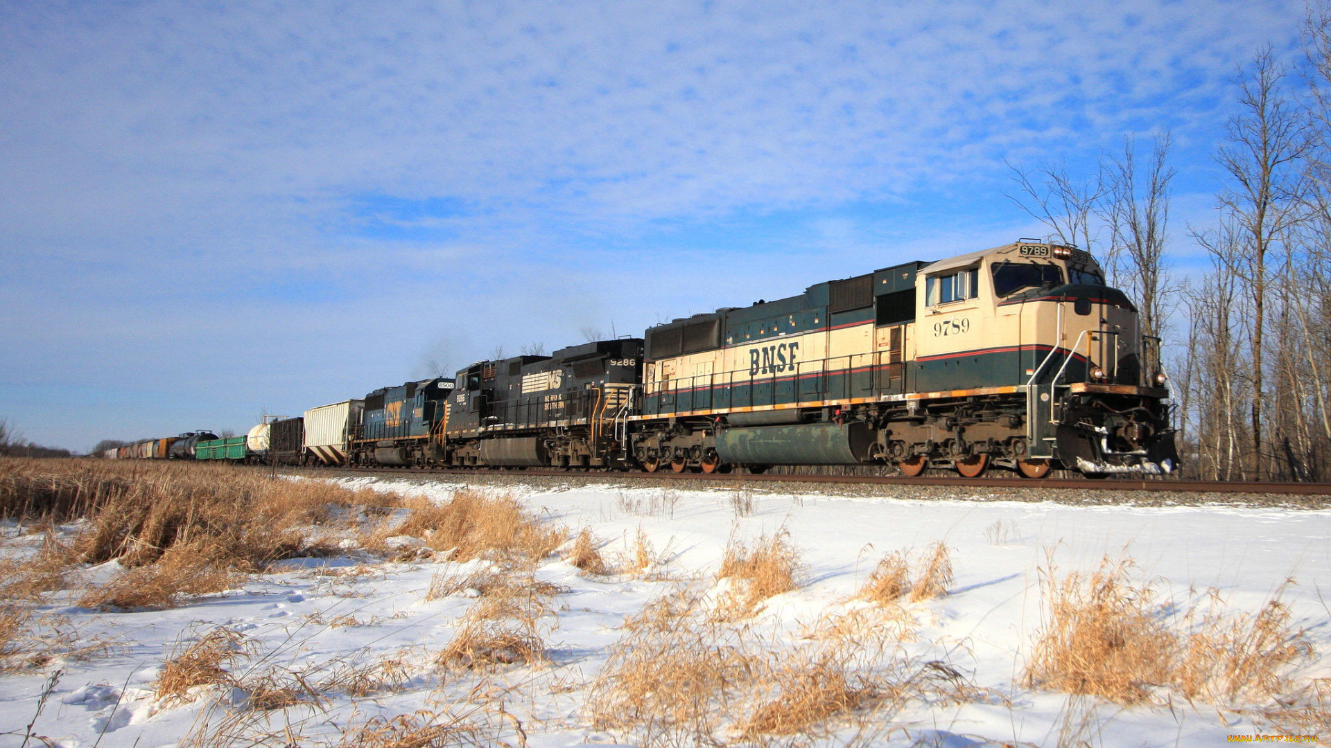 техника, поезда, железная, дорога, рельсы, локомотив, состав