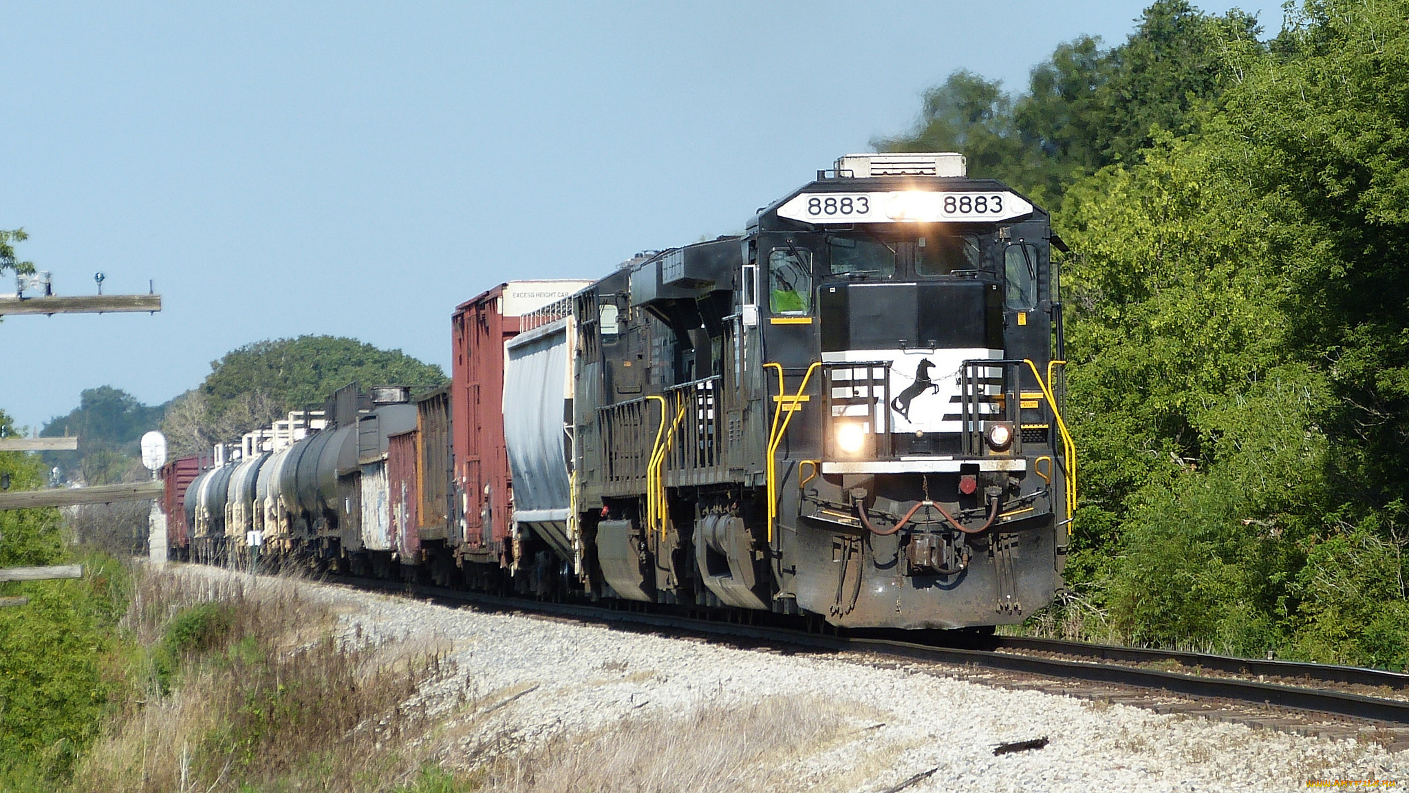 техника, поезда, железная, дорога, рельсы, локомотив, состав