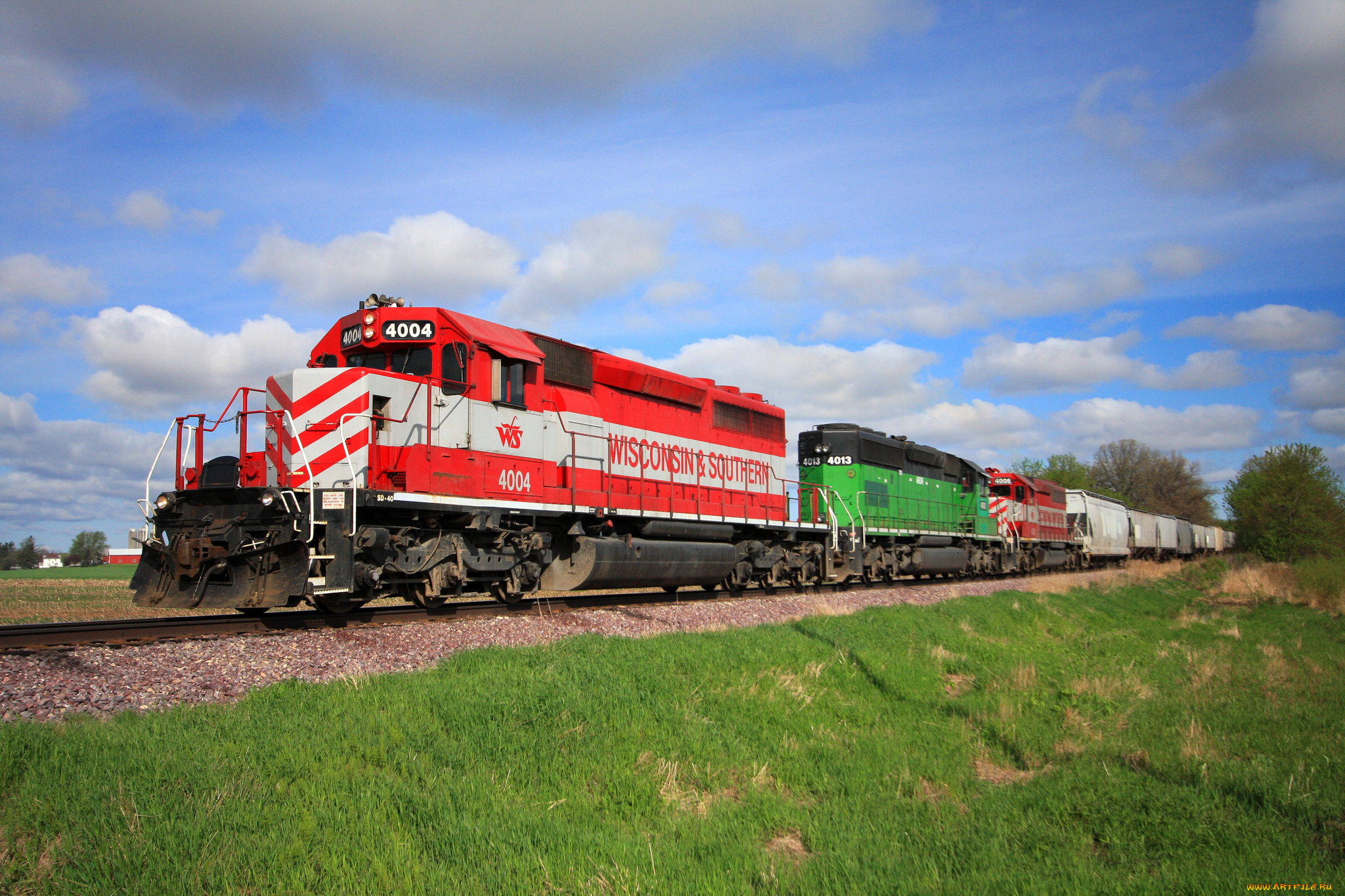 техника, поезда, железная, дорога, рельсы, локомотив, состав