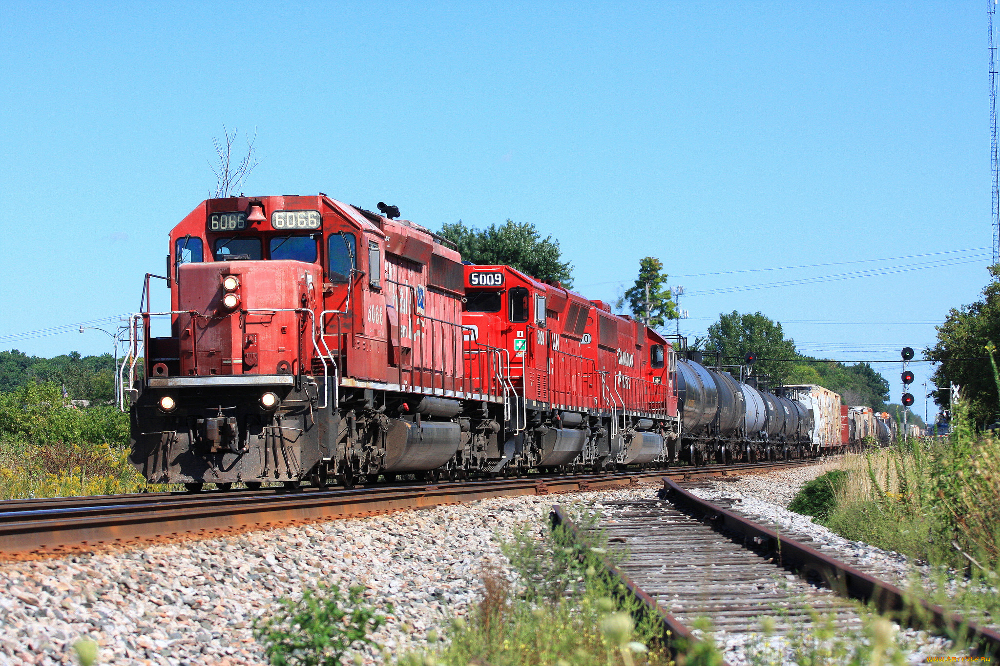 техника, поезда, железная, дорога, рельсы, локомотив, состав