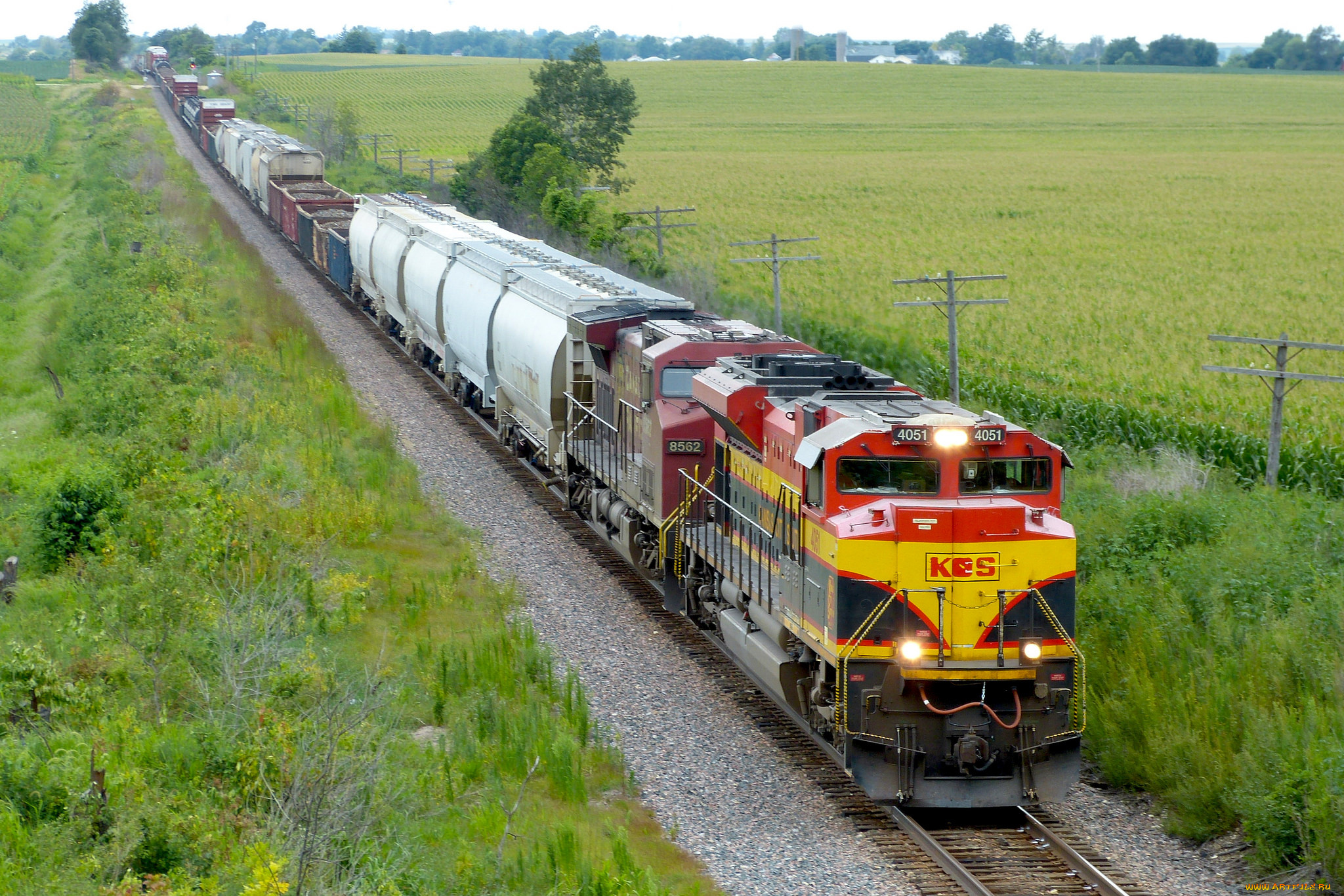 техника, поезда, железная, дорога, рельсы, локомотив, состав