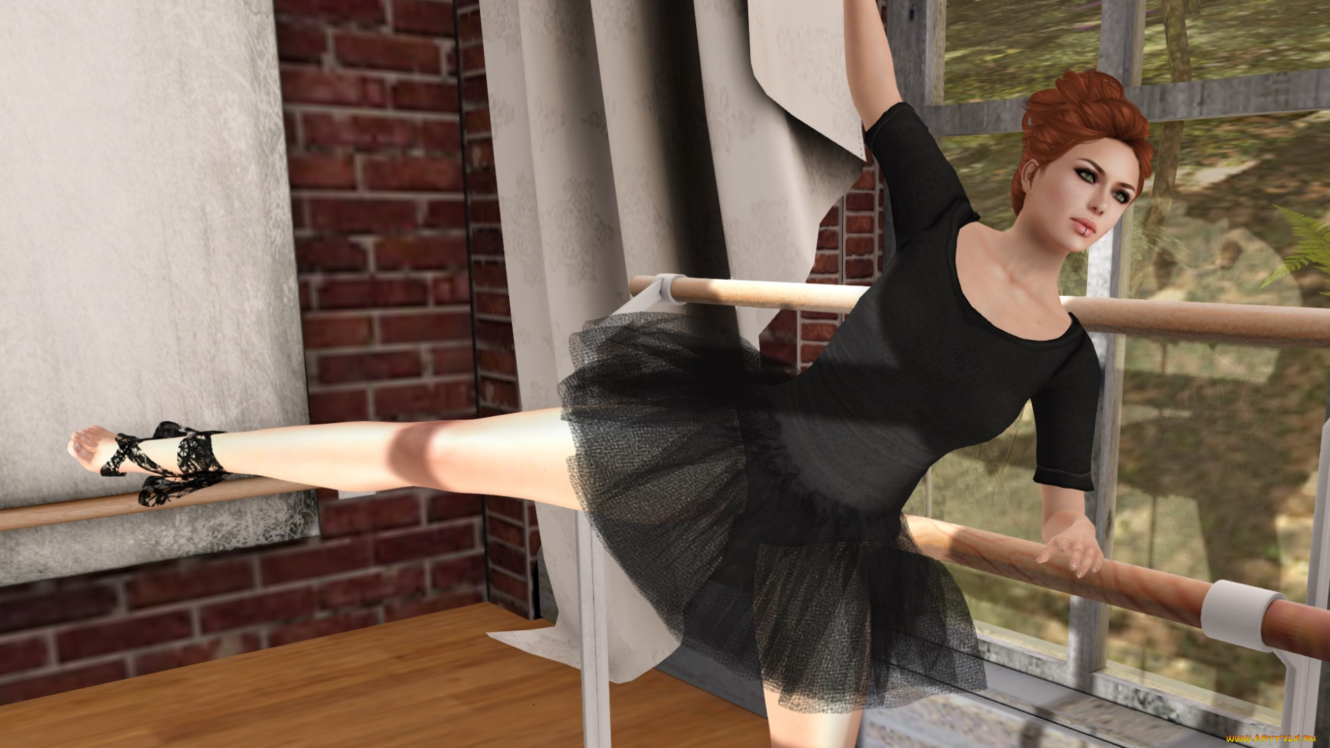 3д, графика, люди, , people, девушка, взгляд, фон