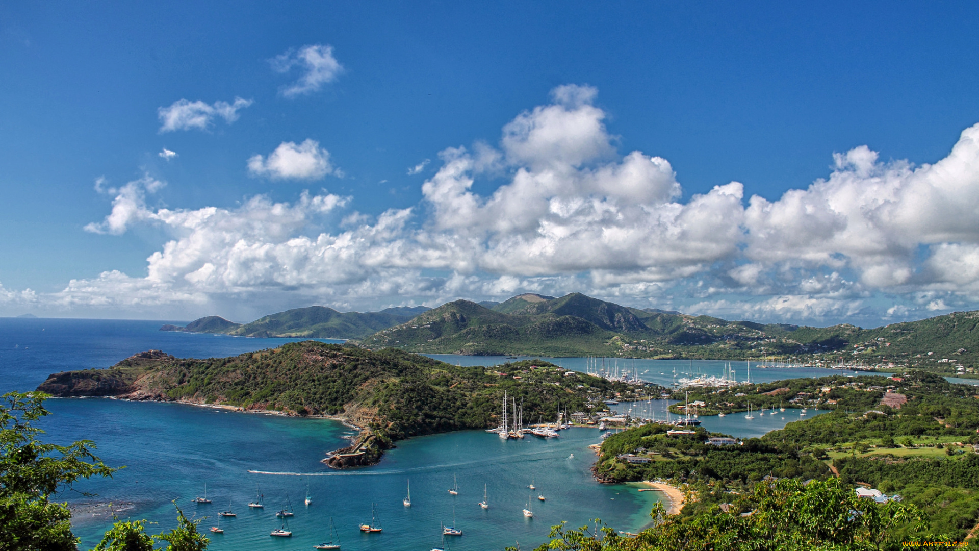 antigua, корабли, порты, , , причалы, панорама