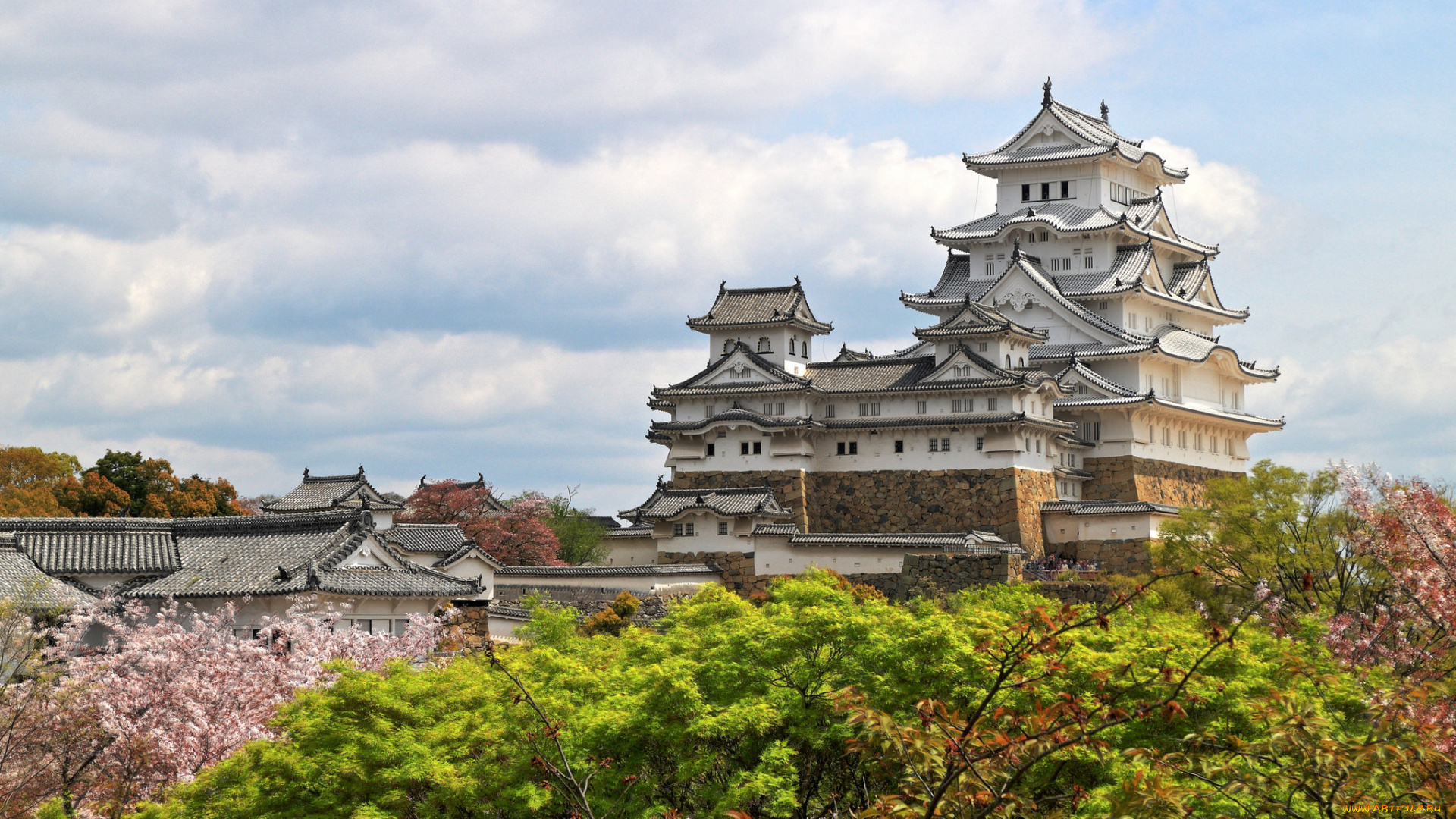 города, -, буддийские, и, другие, храмы, парк, храм