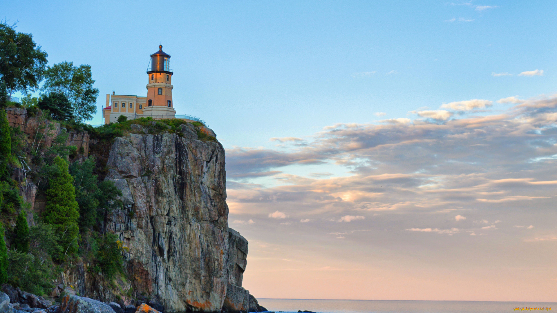 природа, маяки, маяк, побережье