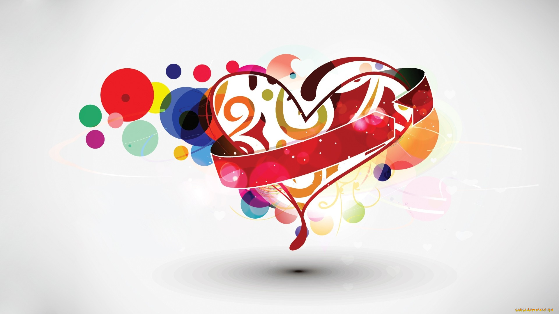 векторная, графика, сердечки, , hearts, фон, сердечко