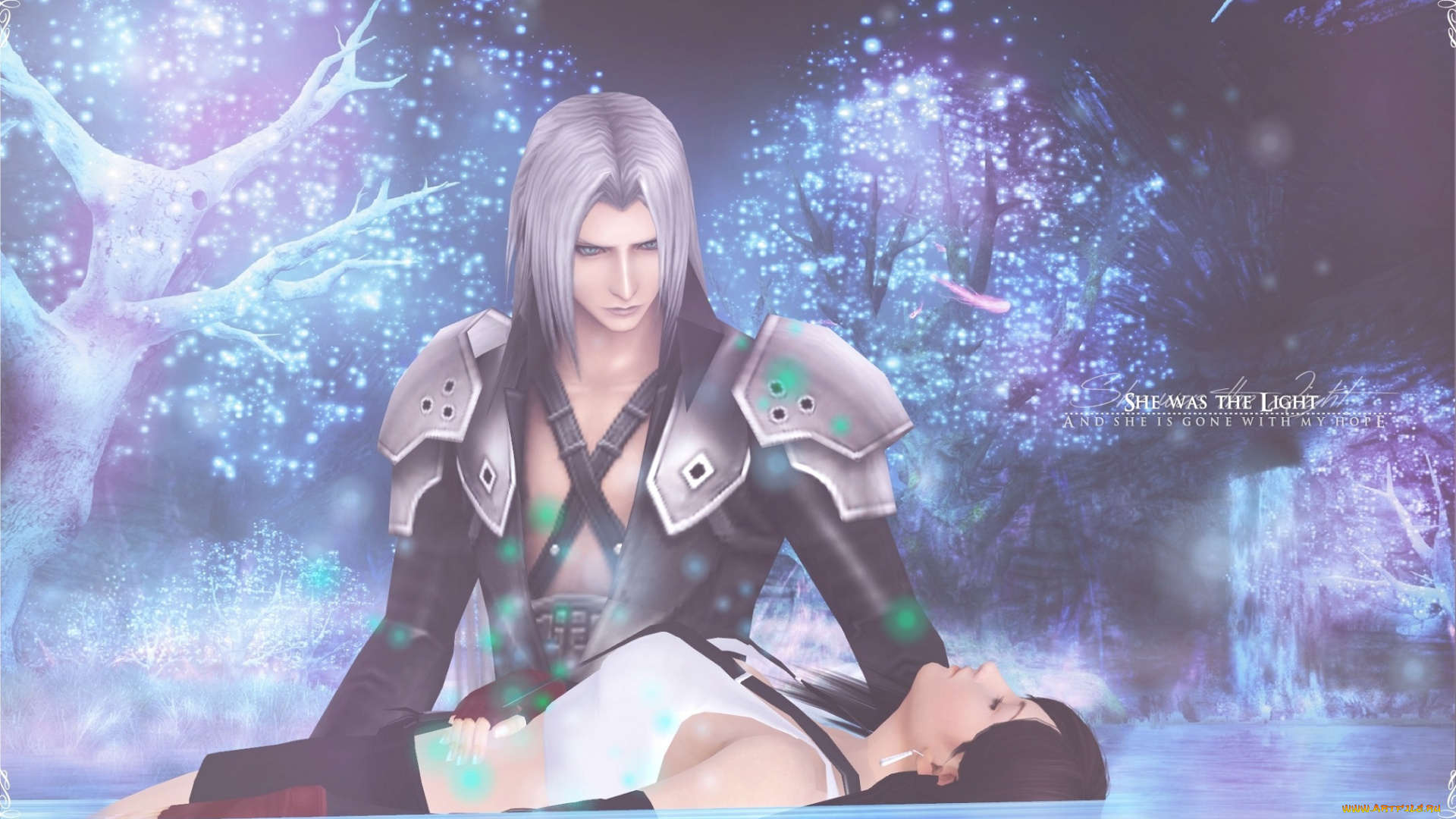 видео, игры, final, fantasy, vii, пара