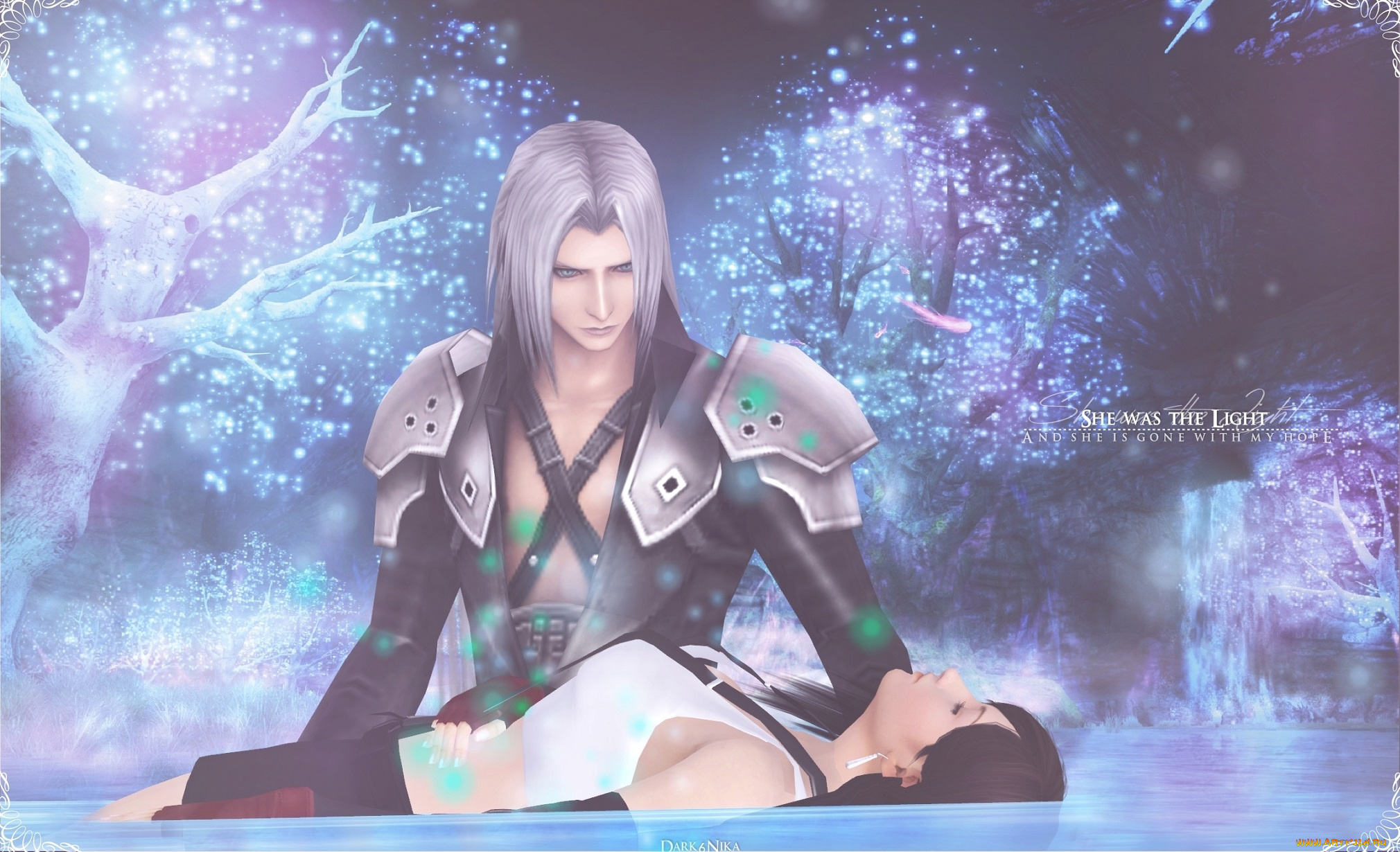 видео, игры, final, fantasy, vii, пара