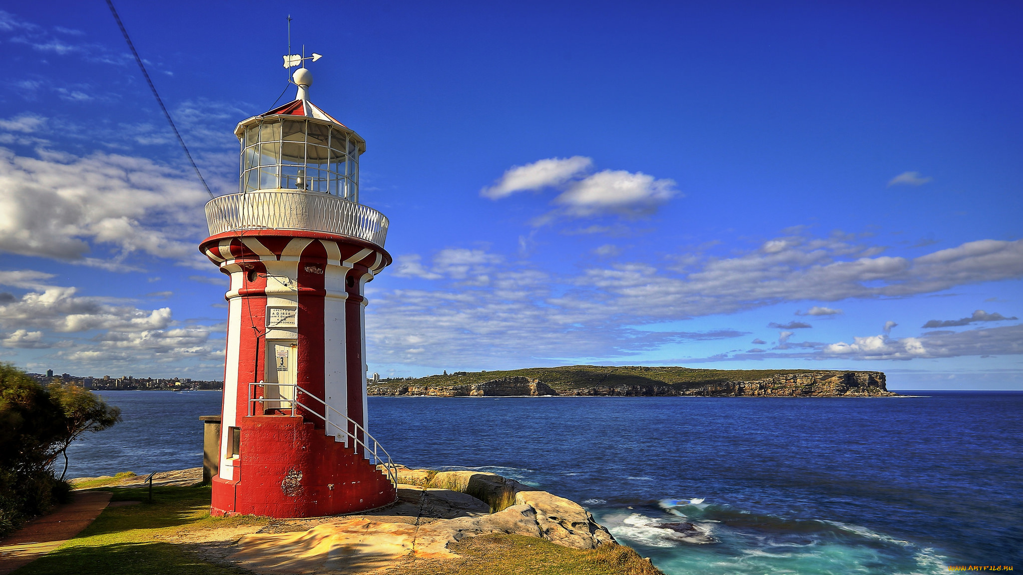 природа, маяки, маяк, побережье
