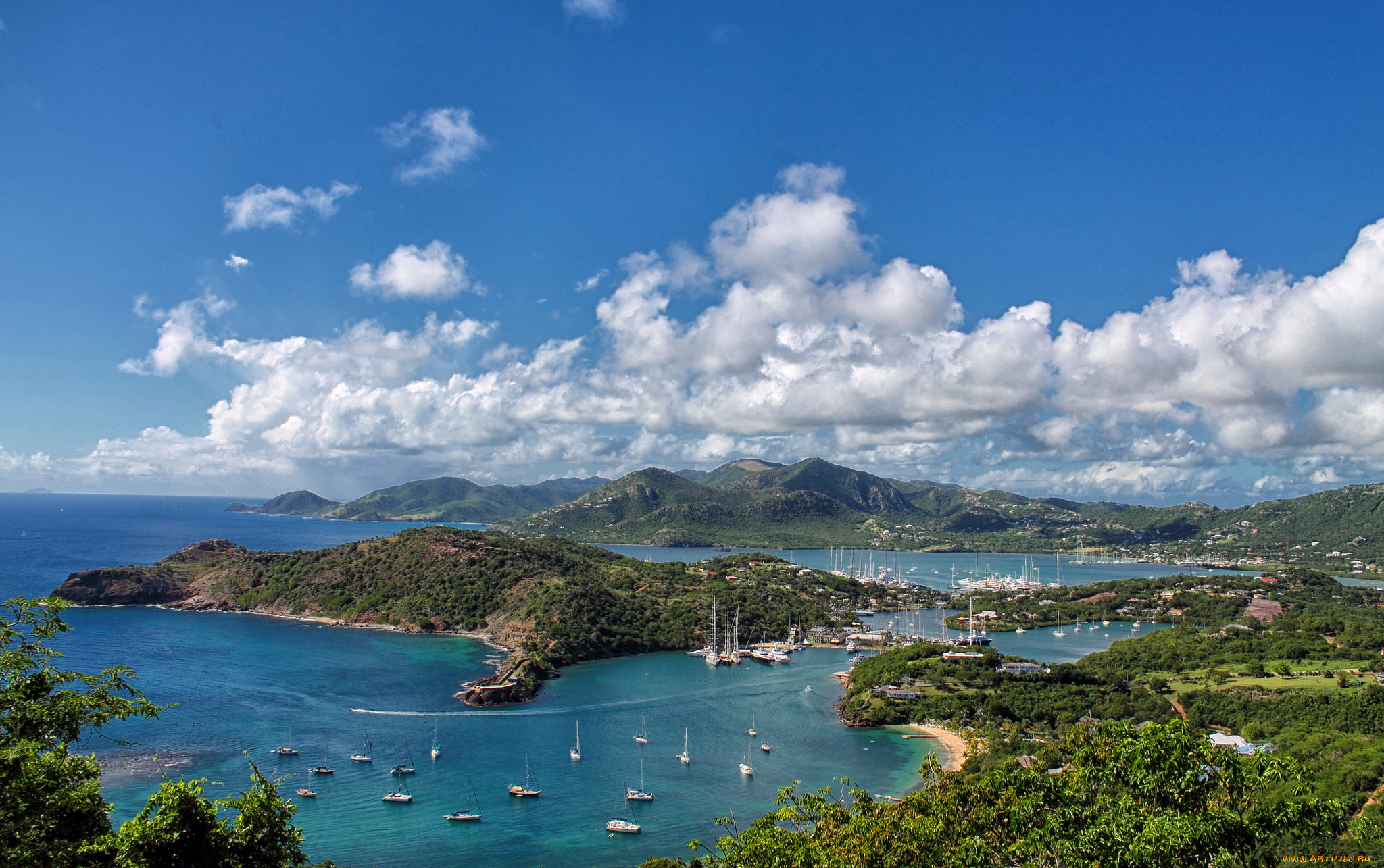 antigua, корабли, порты, , , причалы, панорама