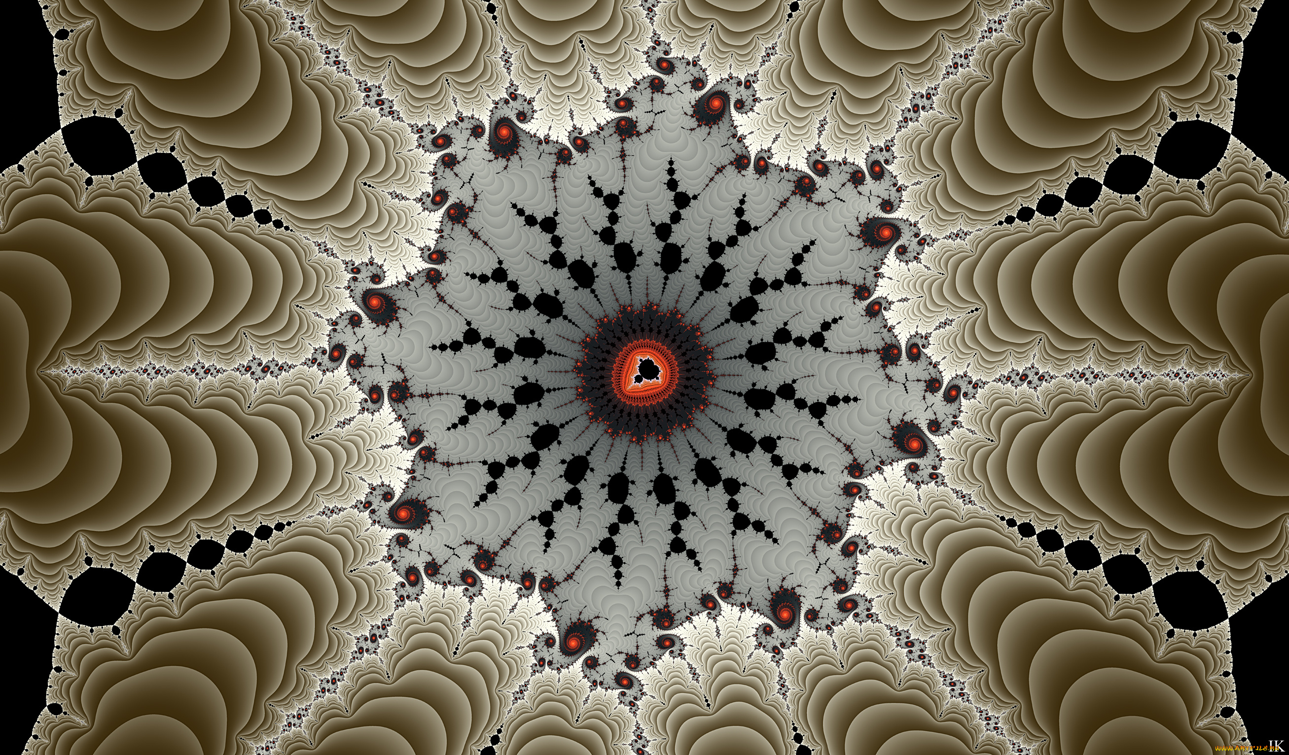 3д, графика, фракталы, , fractal, узор, фон, цвета