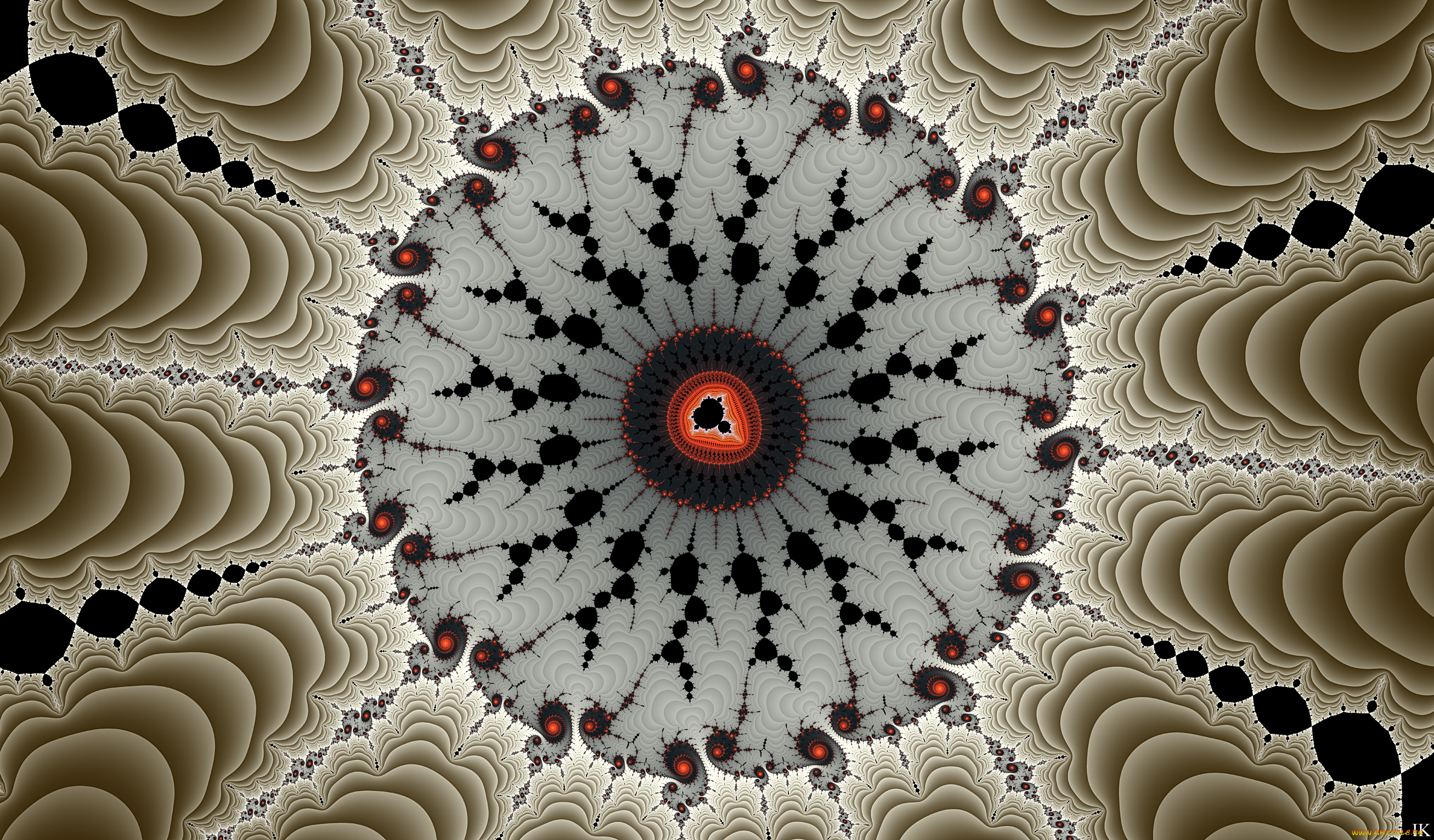 3д, графика, фракталы, , fractal, узор, фон, цвета