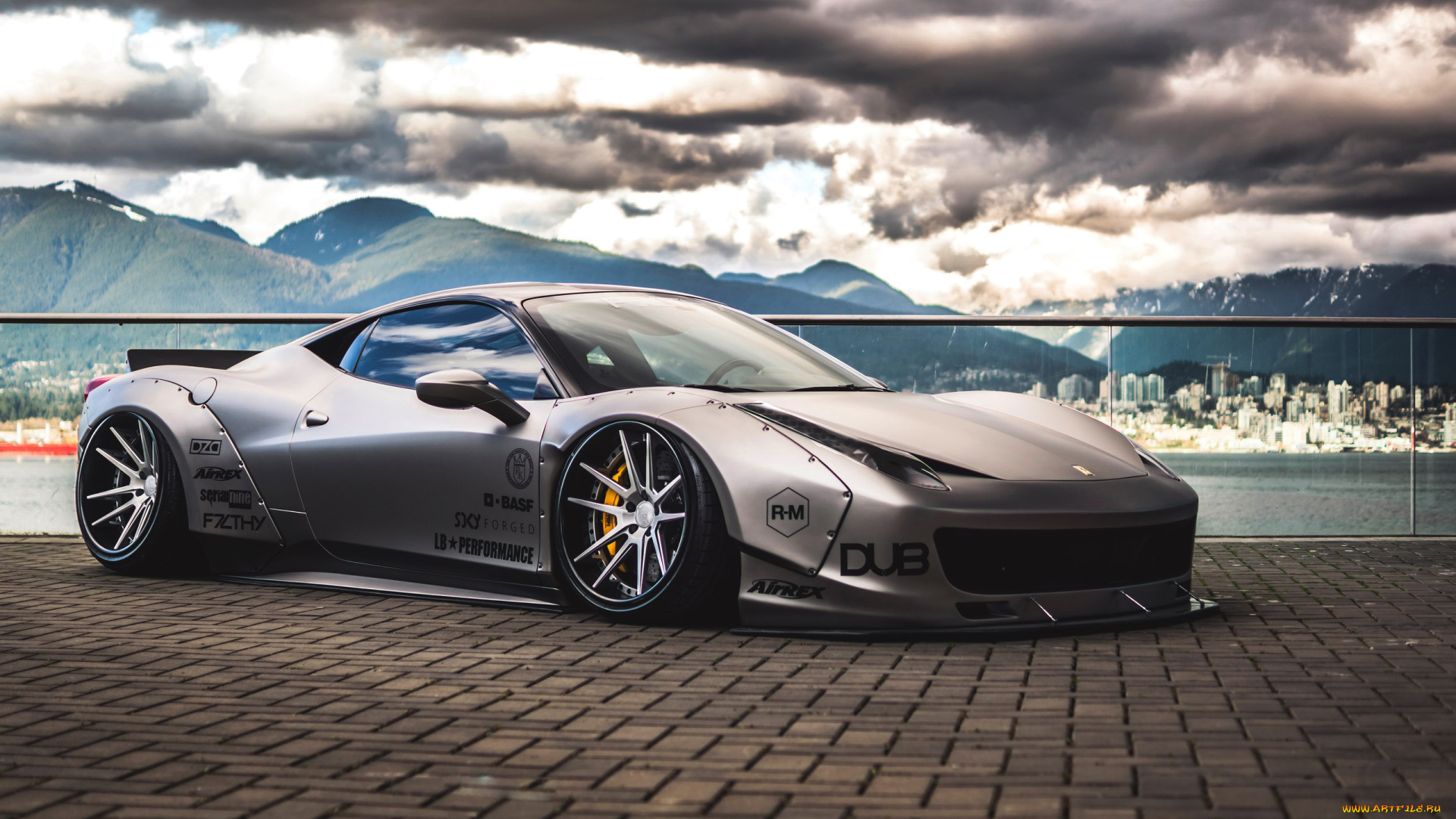 автомобили, ferrari, 458, italia