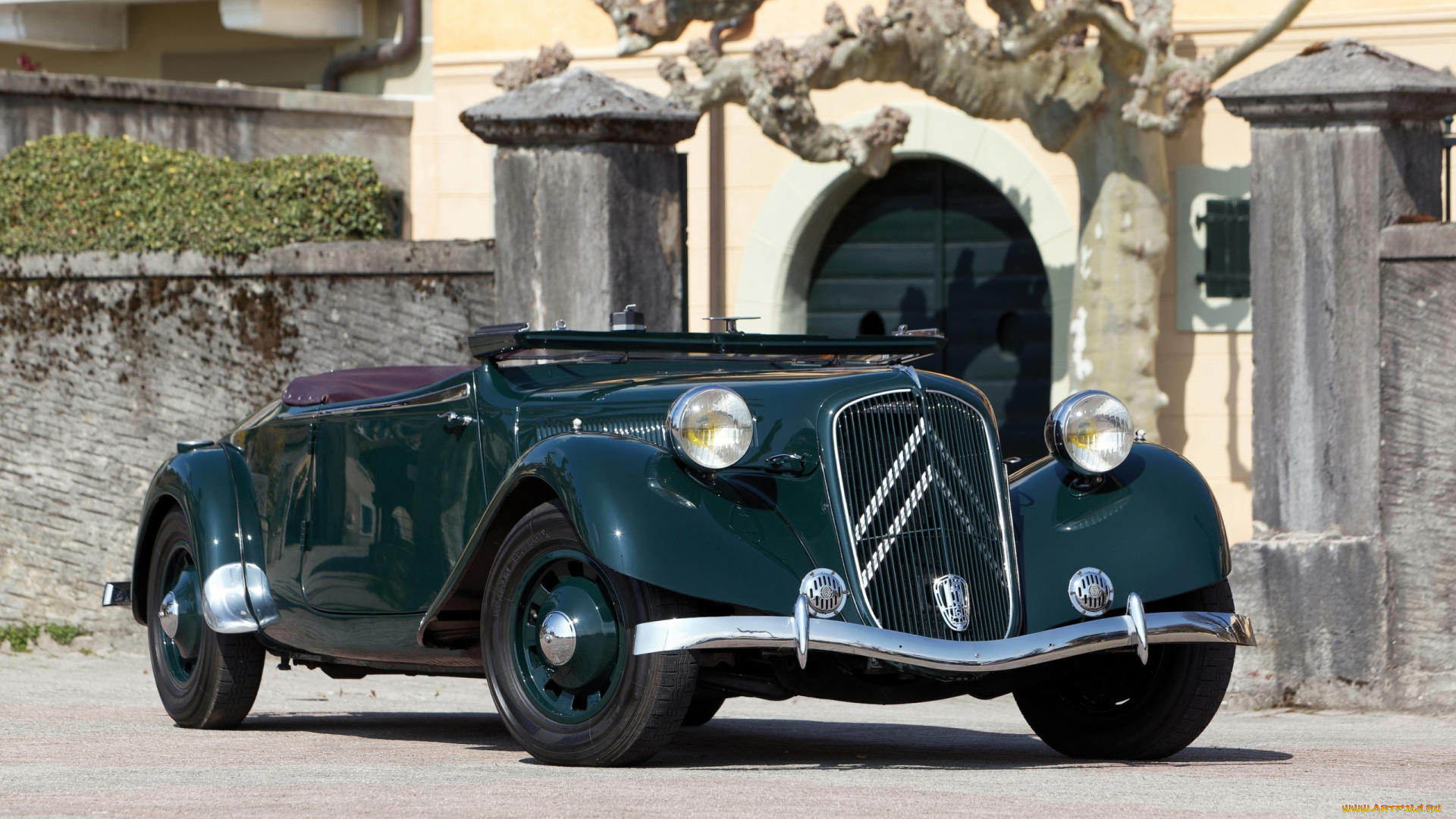 автомобили, классика, синий, дорога, дом, автомобиль