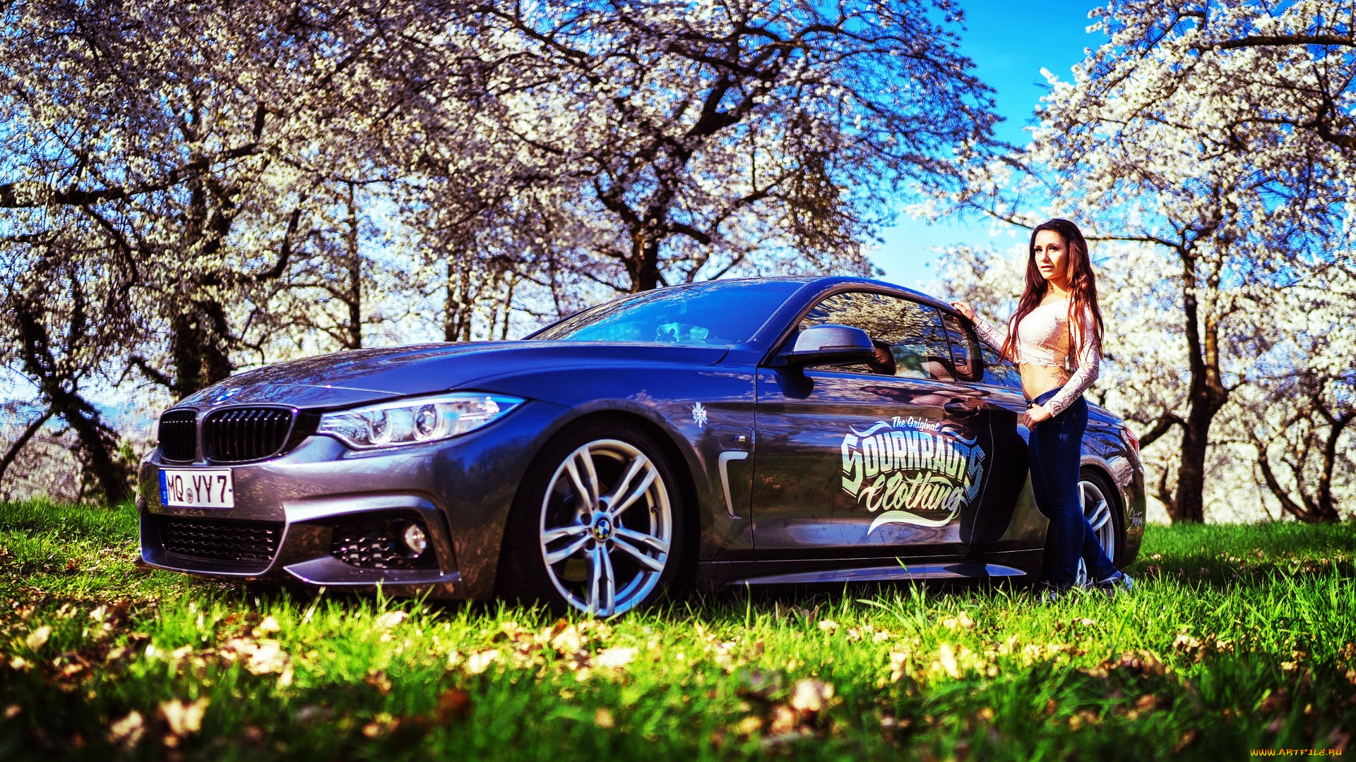 bmw, girl, 10, автомобили, -авто, с, девушками, girl, bmw, синий