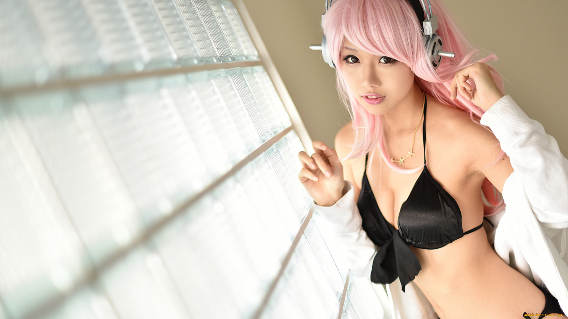 девушки, -unsort, , азиатки, взгляд, лицо